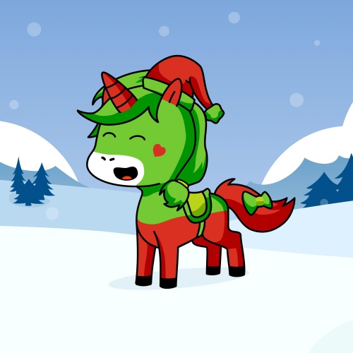 Festive bee corn