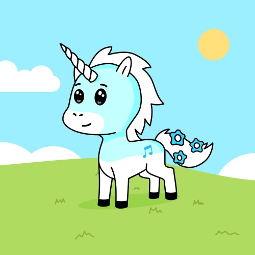 Best friend of                 who designs amazing unicorns.