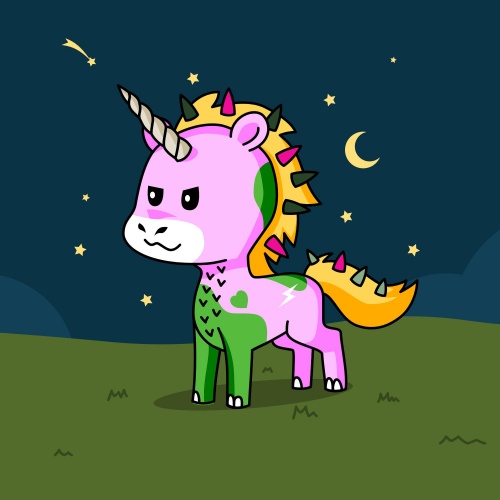 Best friend of ugly dude that is weird and is a man who designs amazing unicorns.