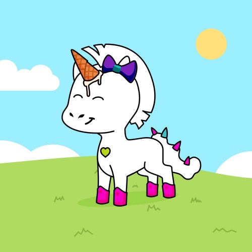 Best friend of Alia who designs amazing unicorns.
