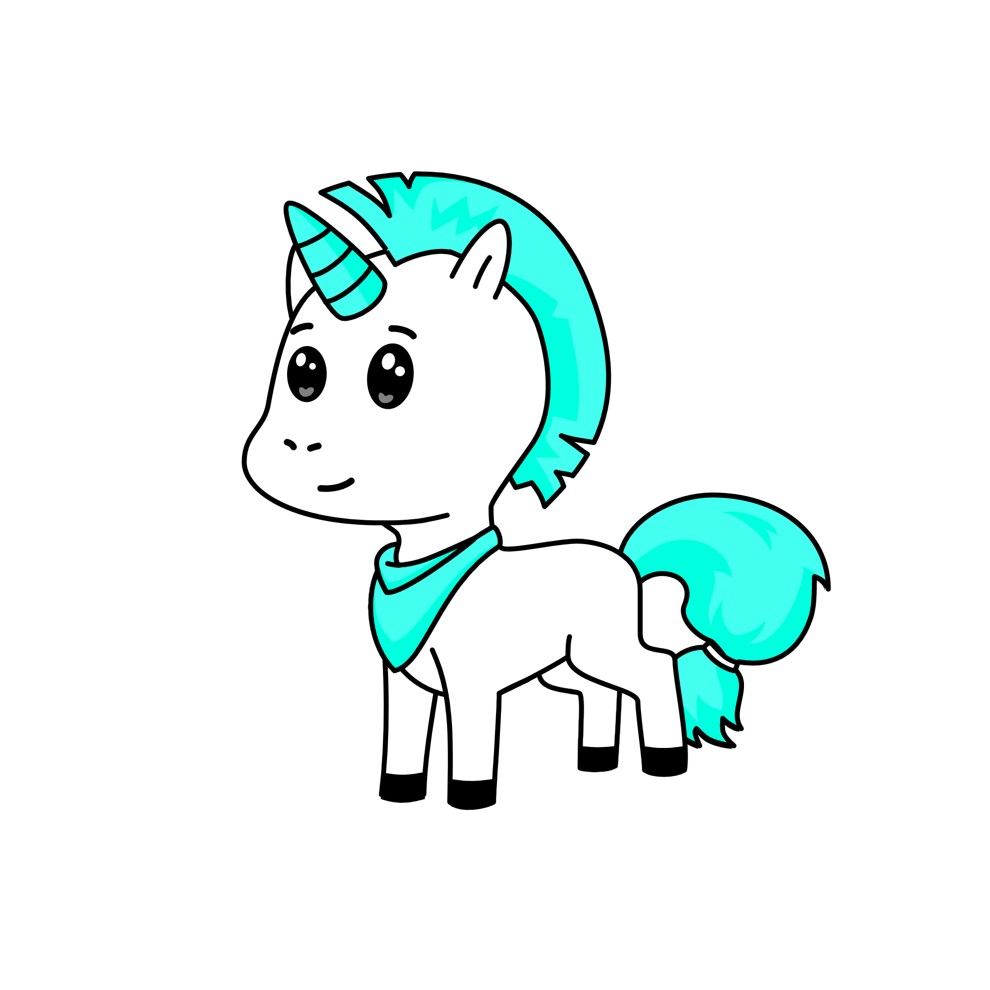 Tiny, the unicorn