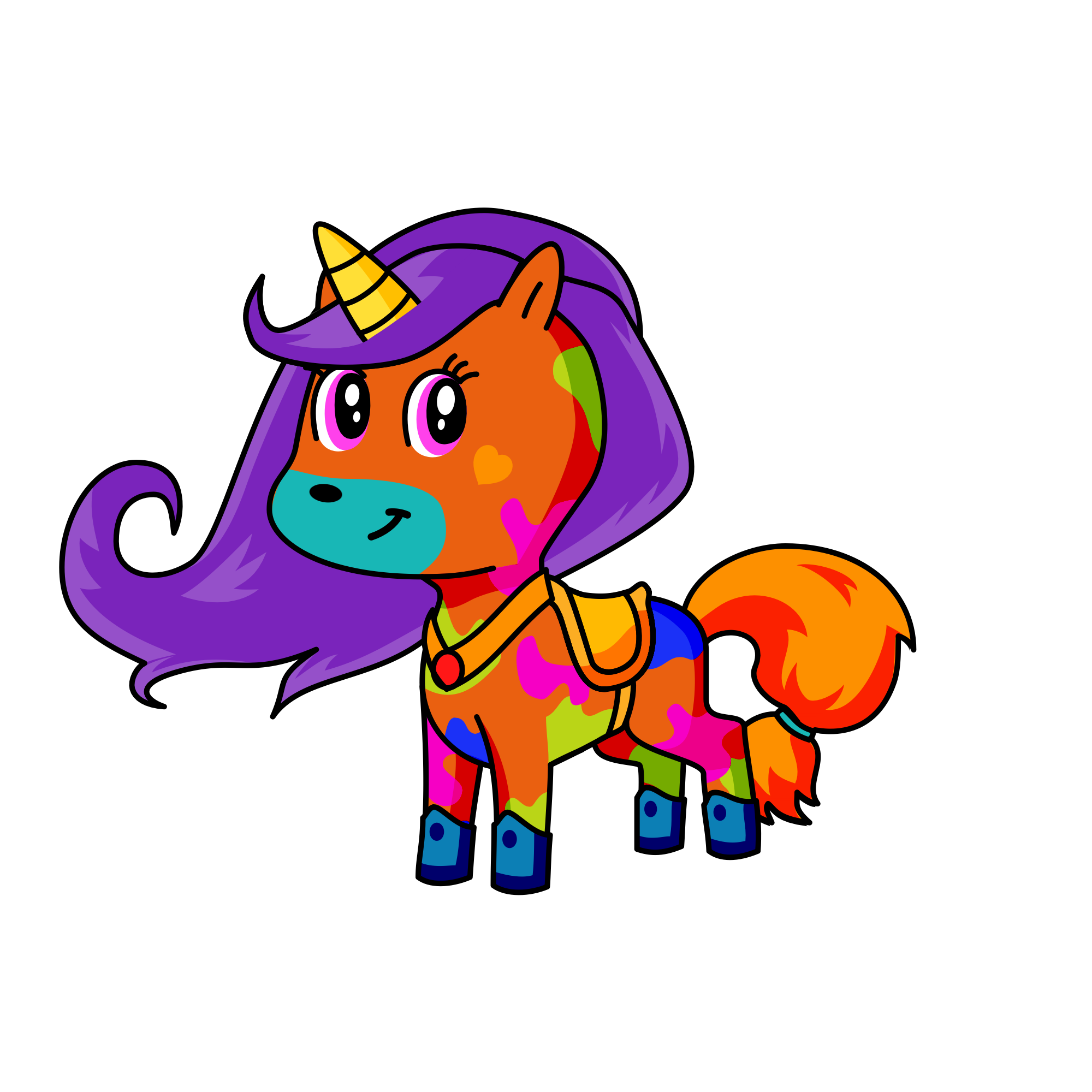 GG, the unicorn