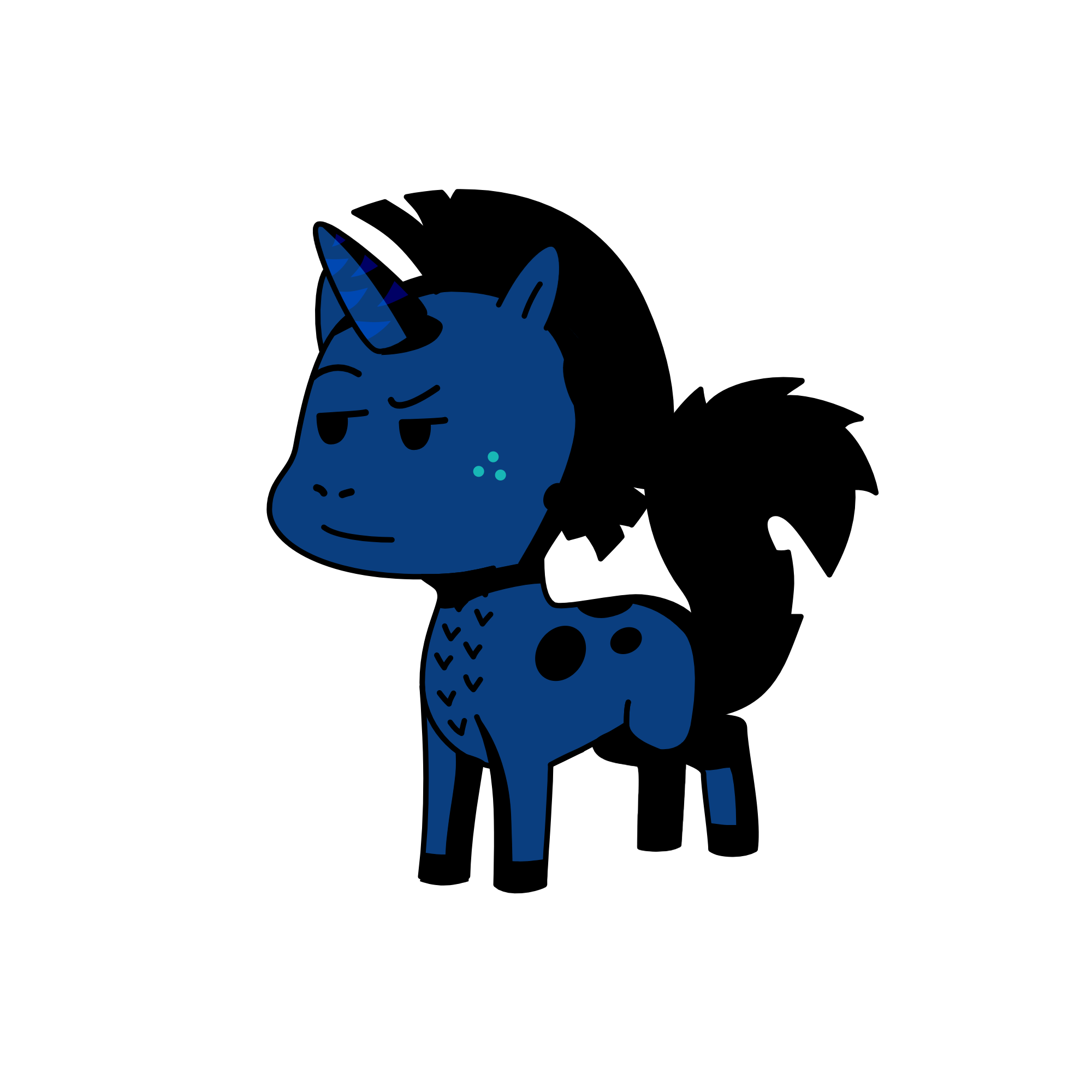 Prince Night, the unicorn