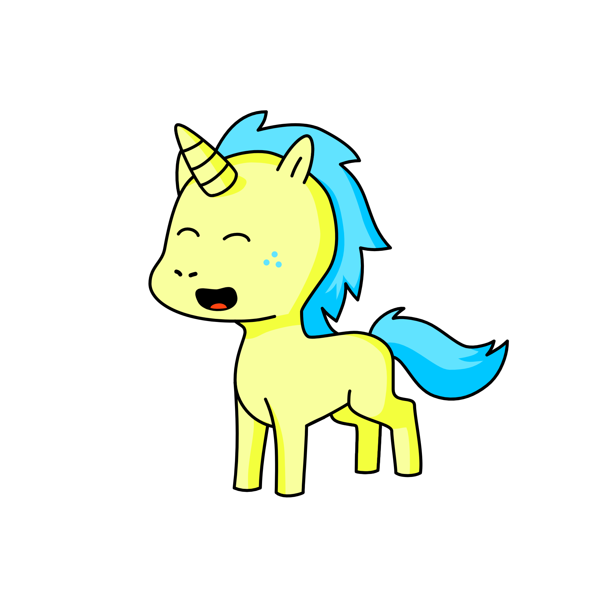 Joy, the unicorn