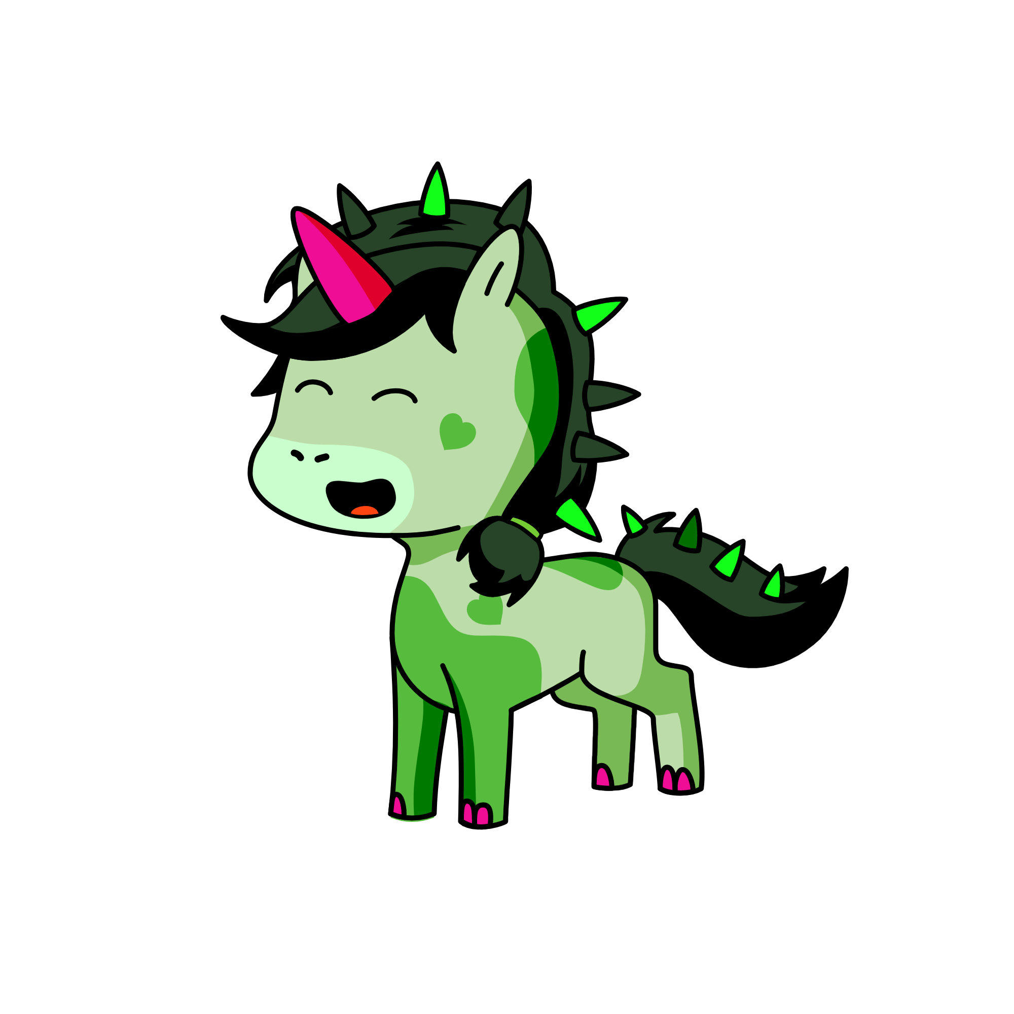Ivy, the unicorn