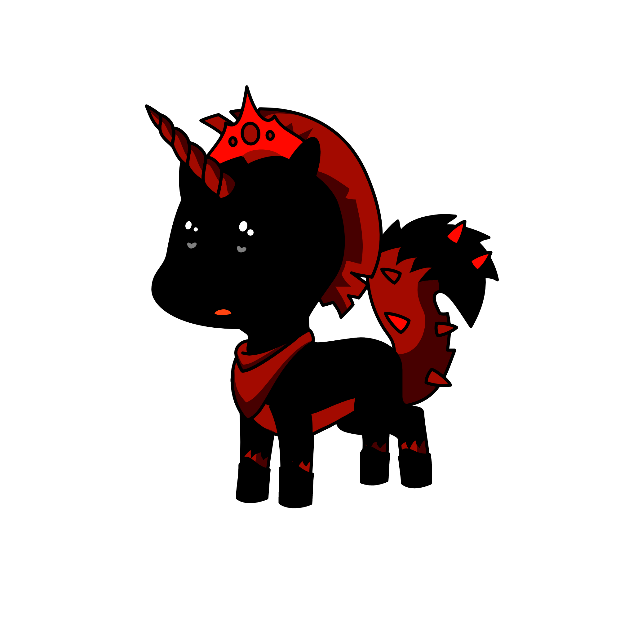 King devil, the unicorn