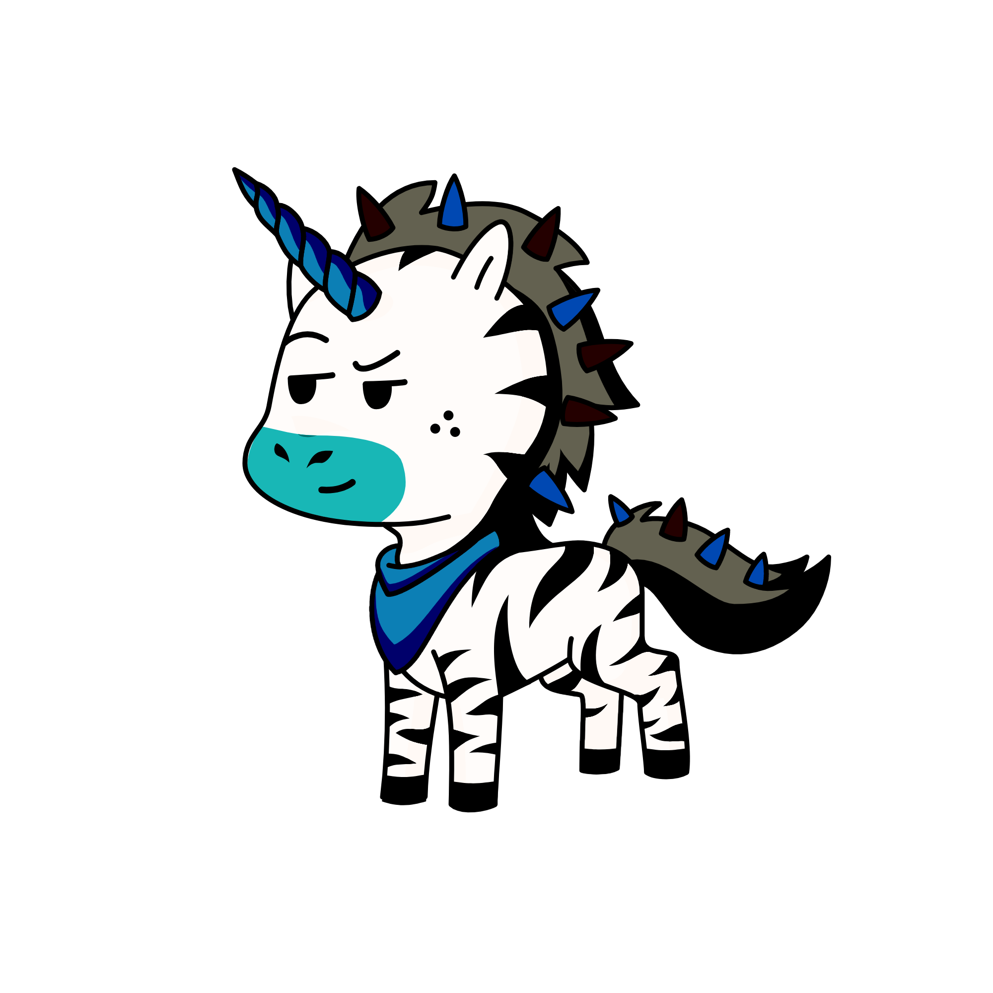 Sir Flirtious Maximus, the unicorn