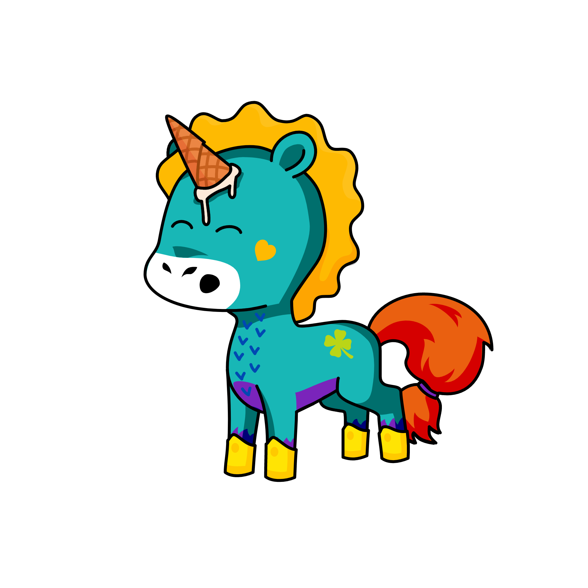 1, the unicorn