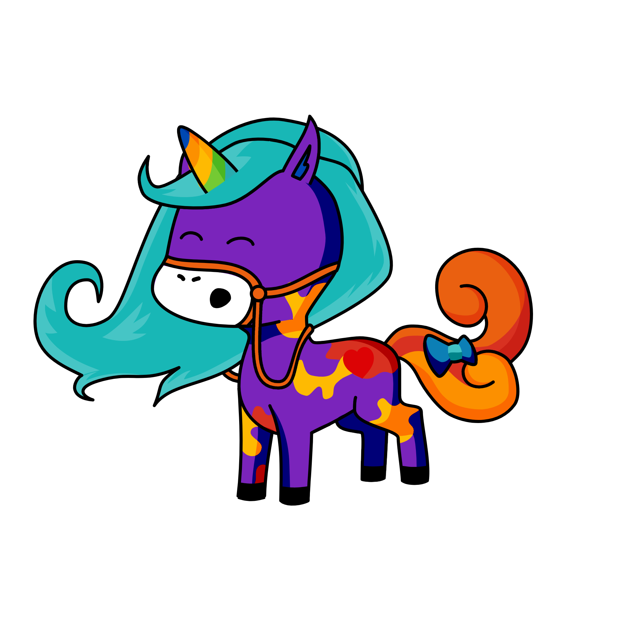 5, the unicorn
