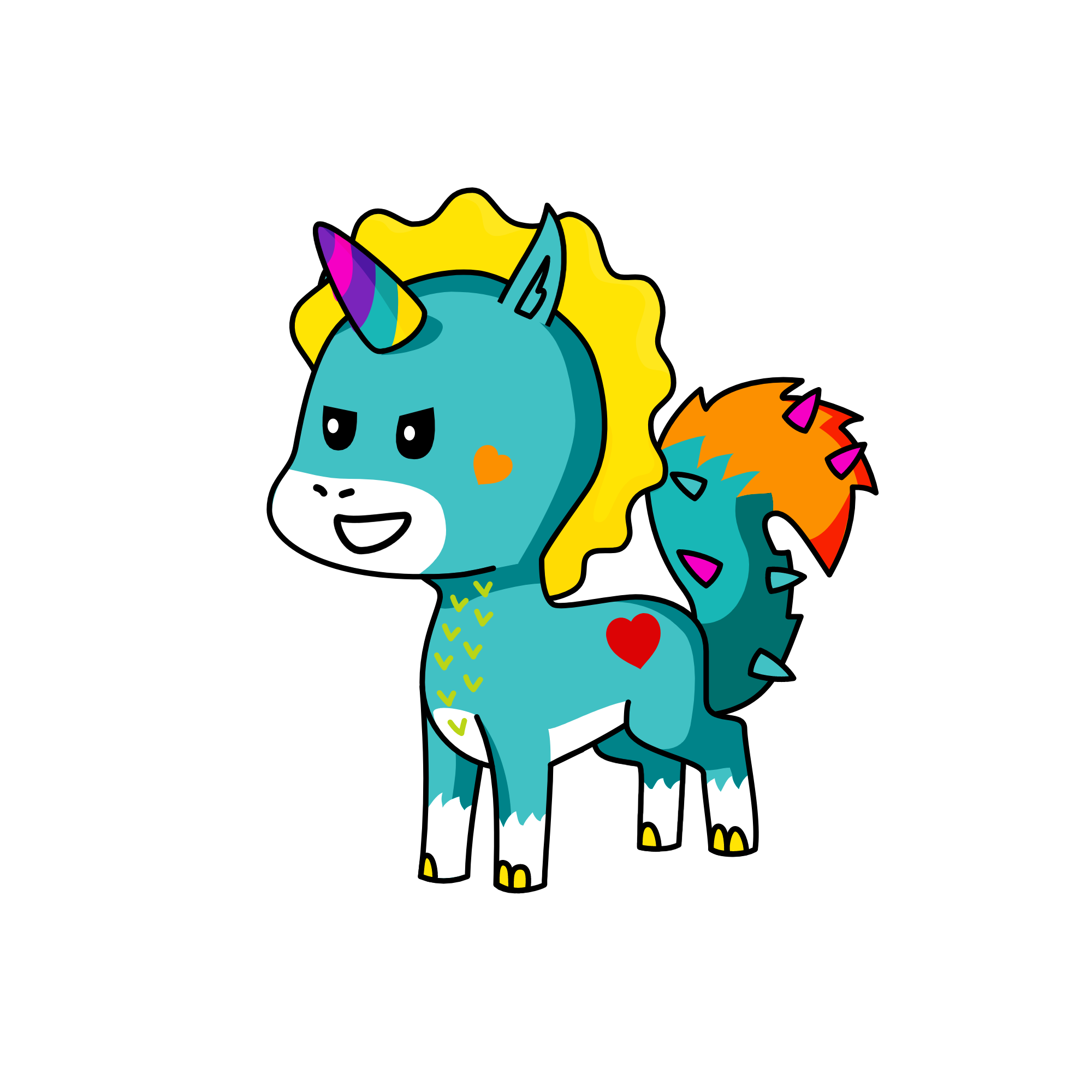 6, the unicorn