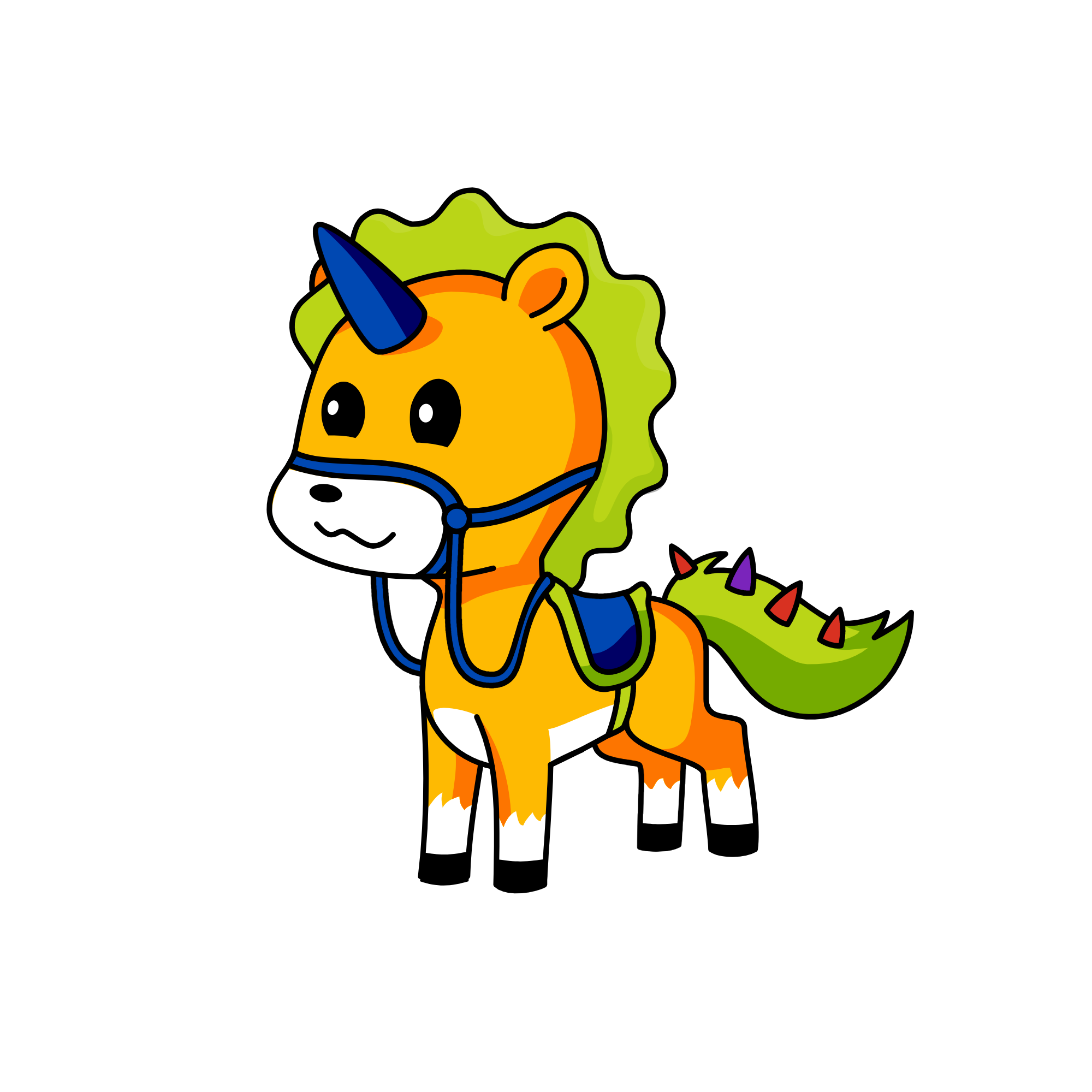 8, the unicorn