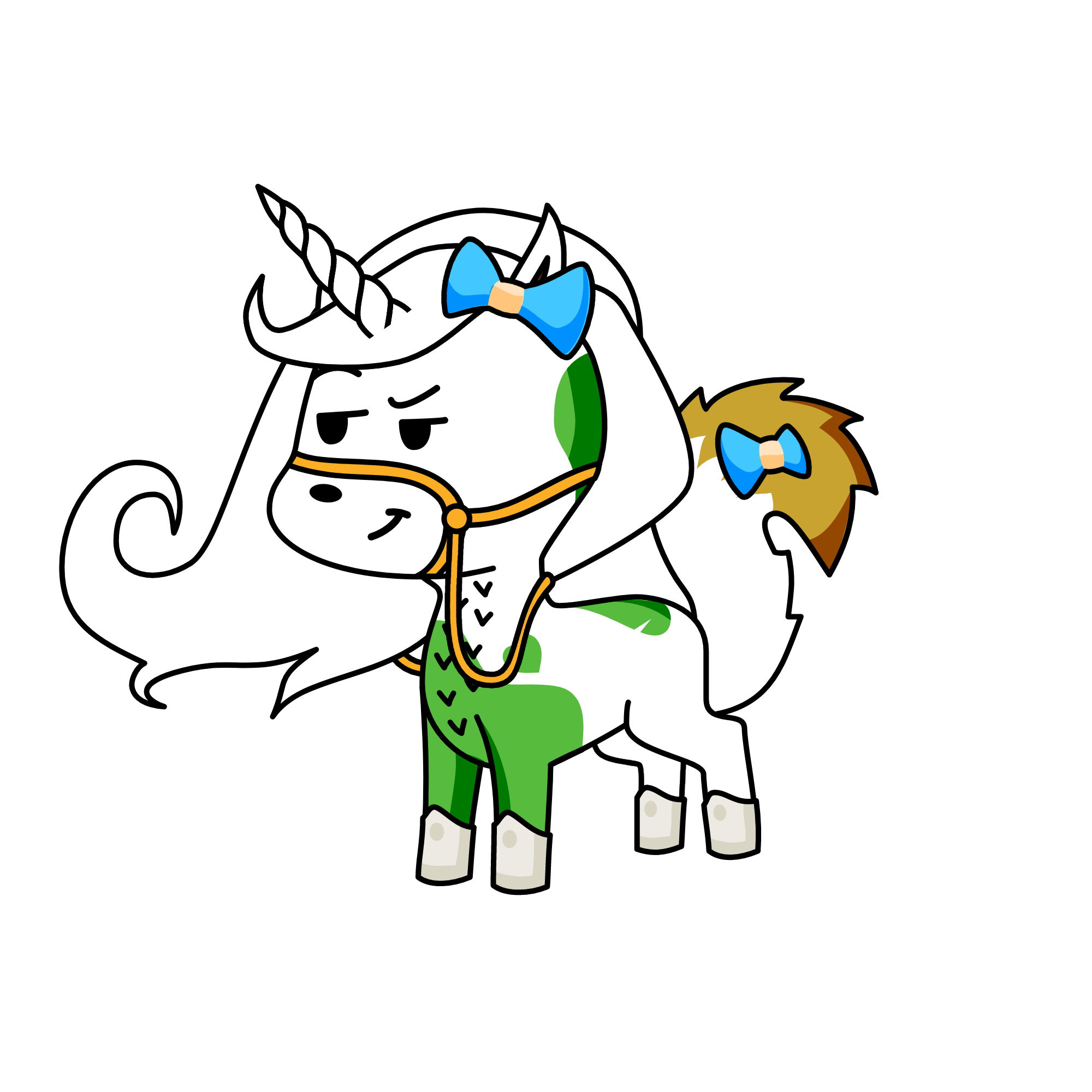 elle, the unicorn