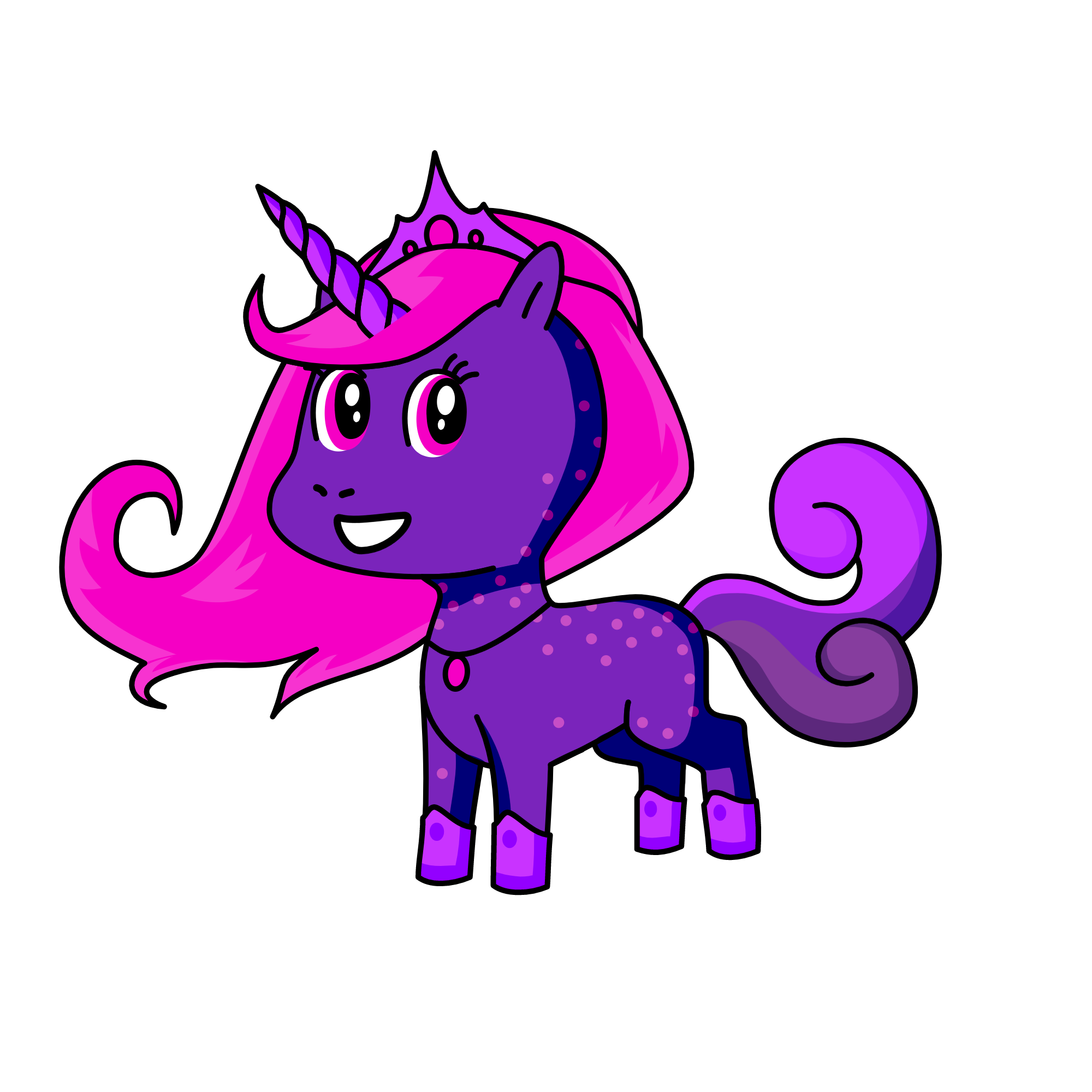 PopPrincess, the unicorn