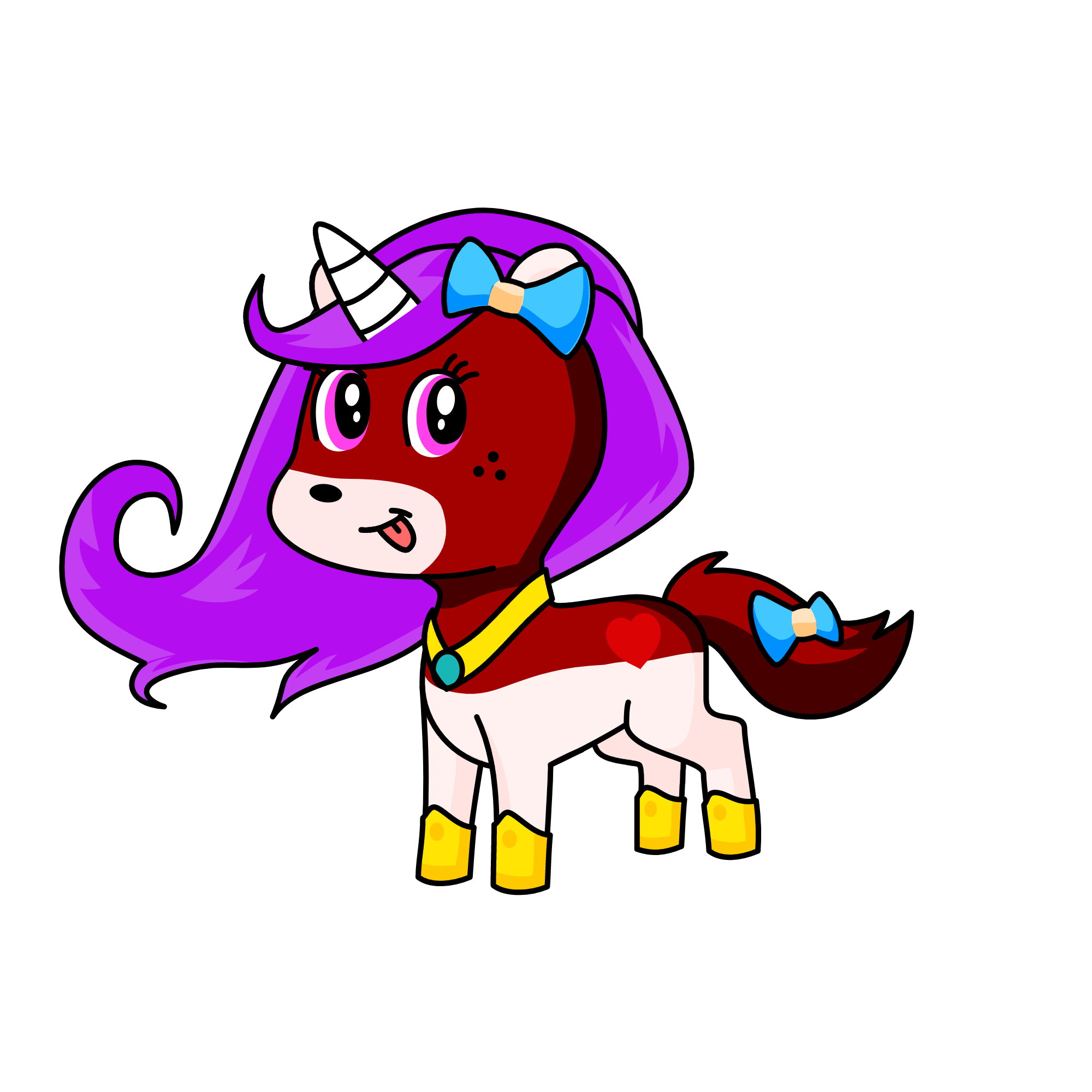 Victoria, the unicorn