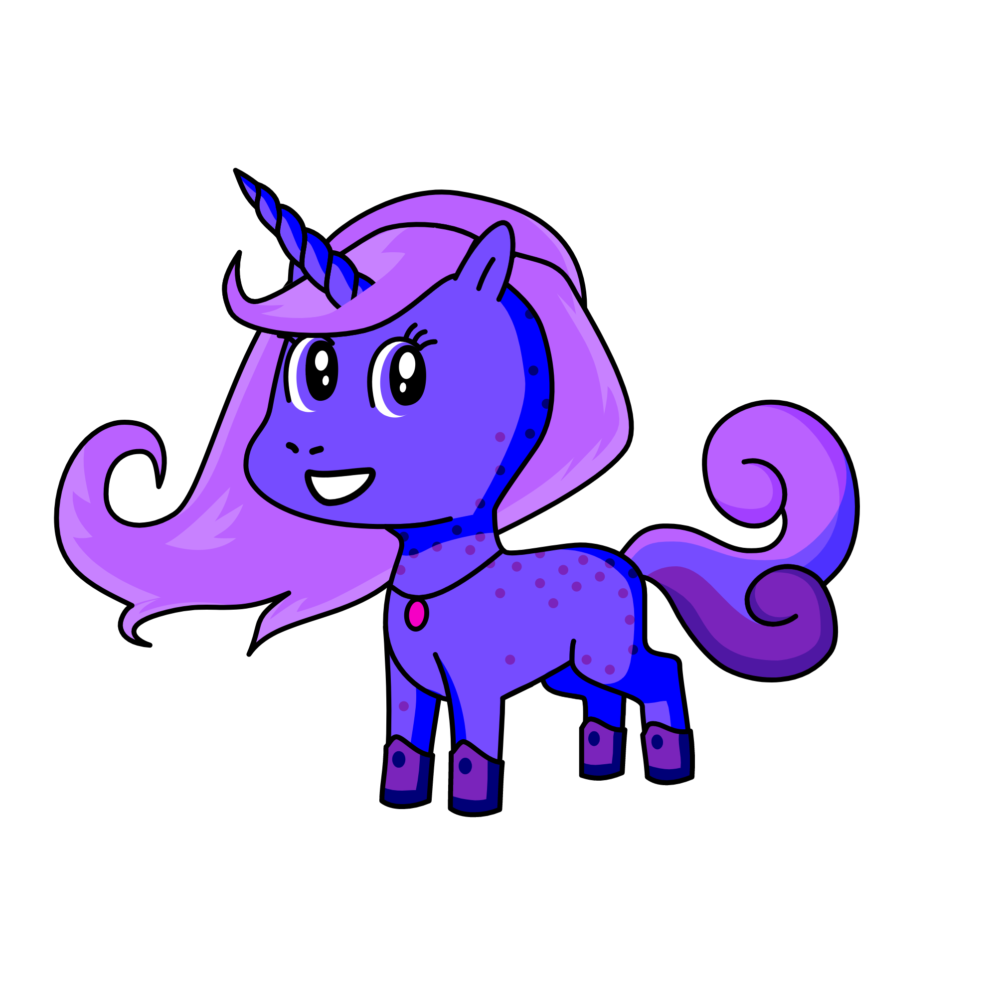 RainbowPartyPrincess, the unicorn
