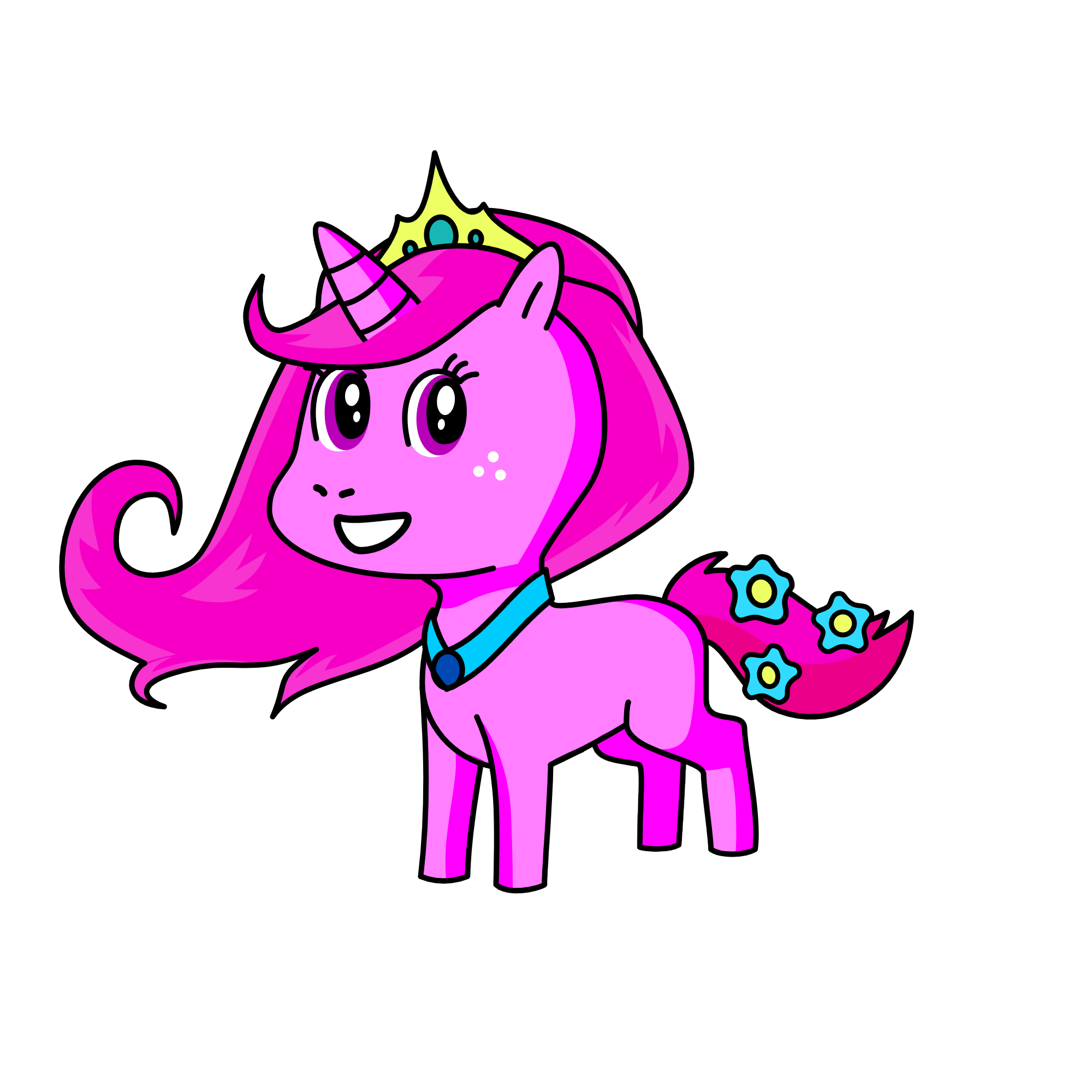 Poopy (Poppy), the unicorn