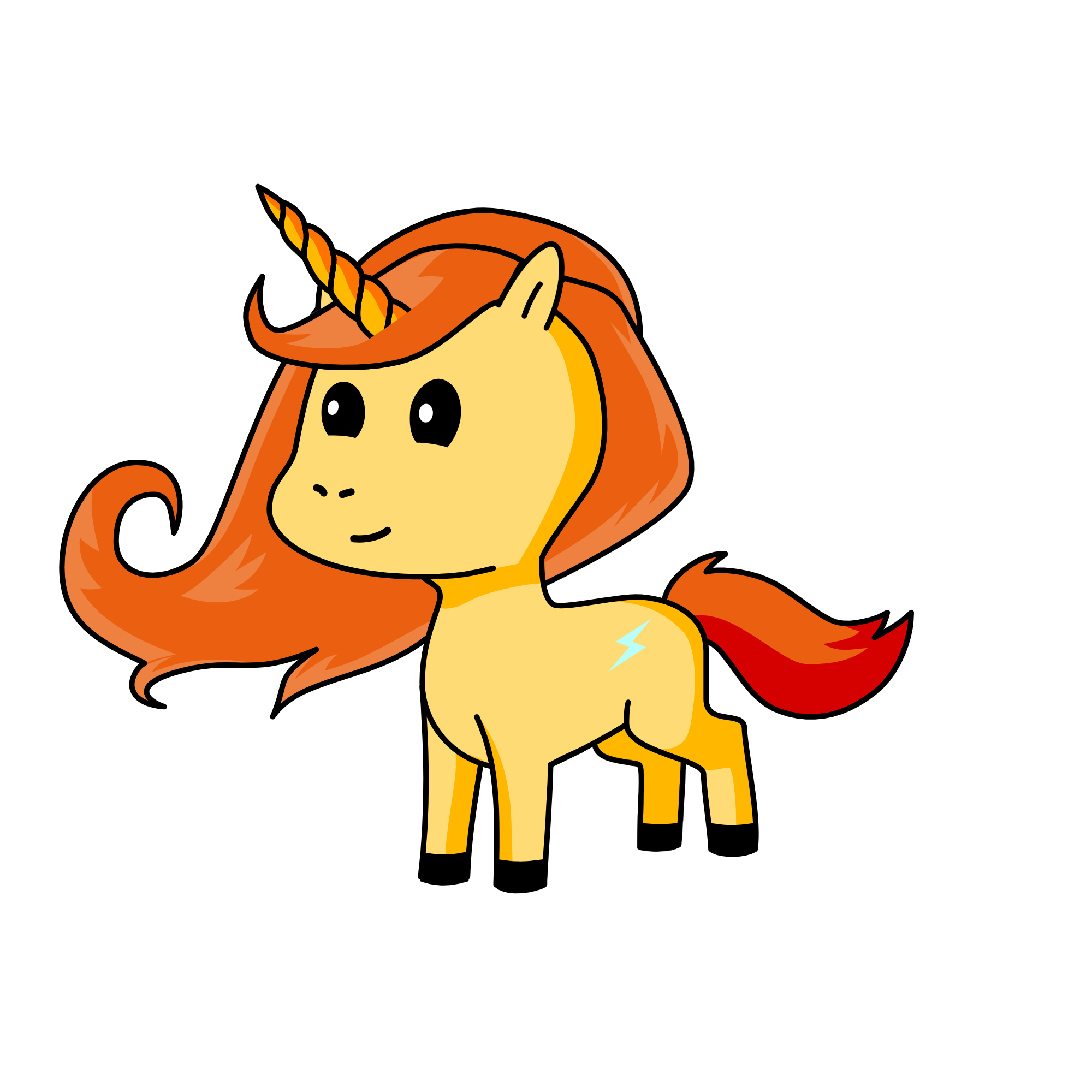 Fire fly, the unicorn