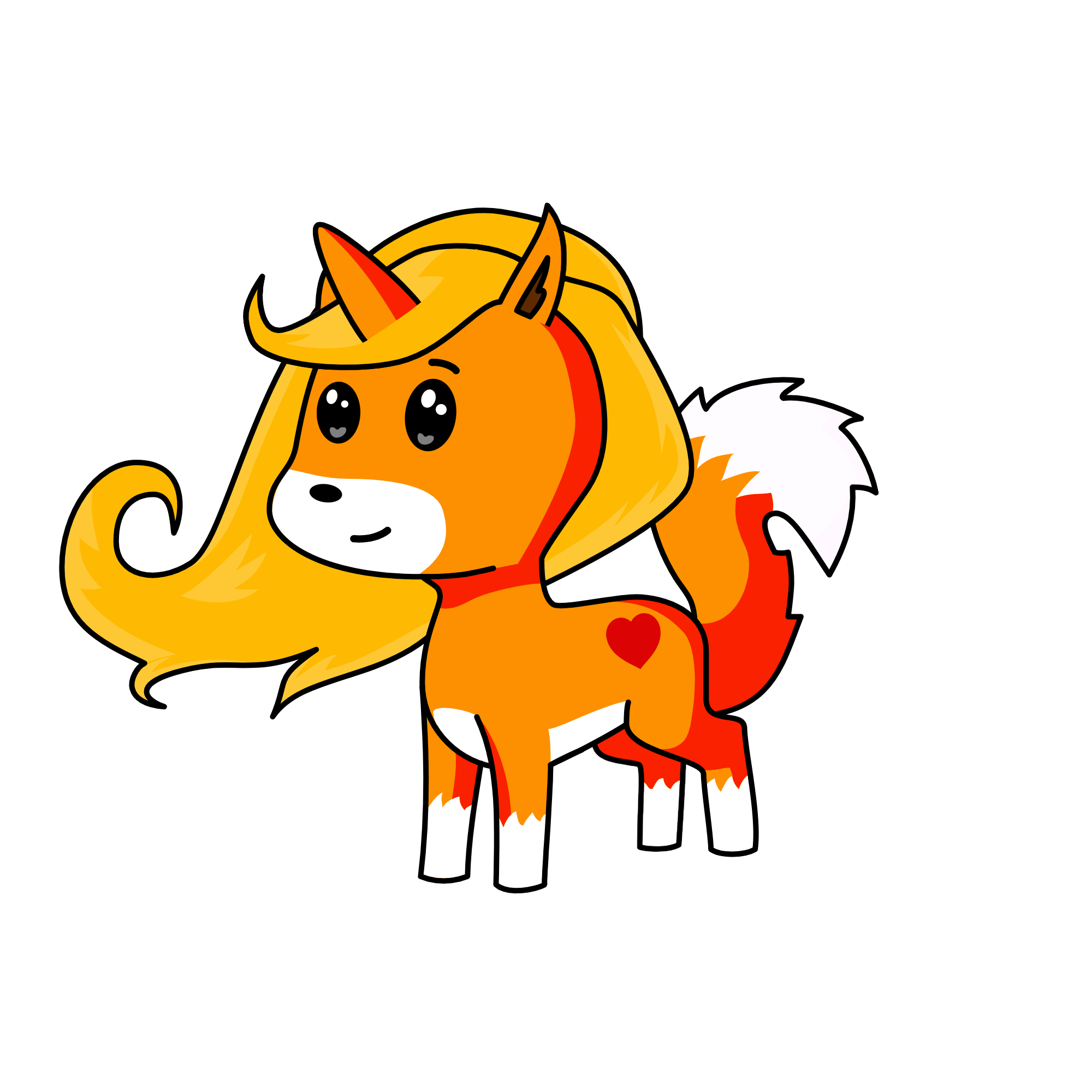 Fox fox, the unicorn