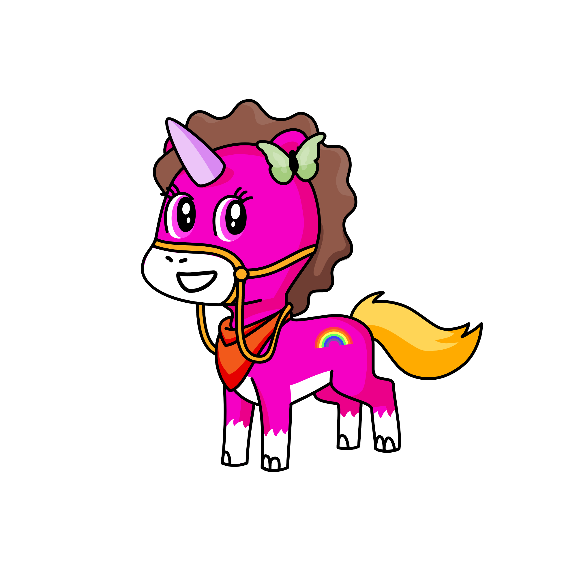Silly, the unicorn