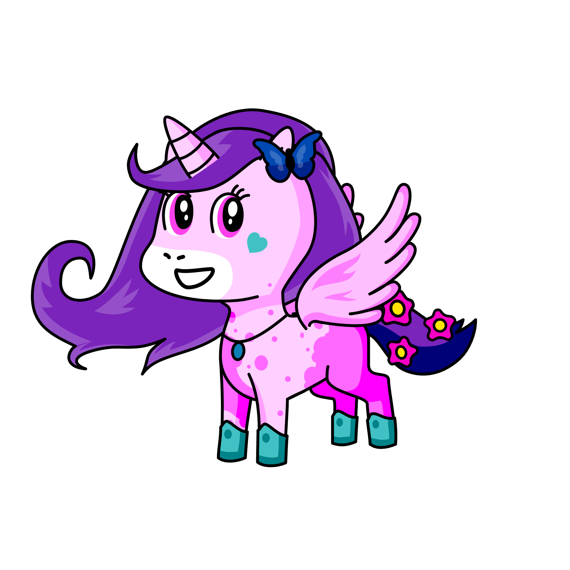 Eliana, the unicorn