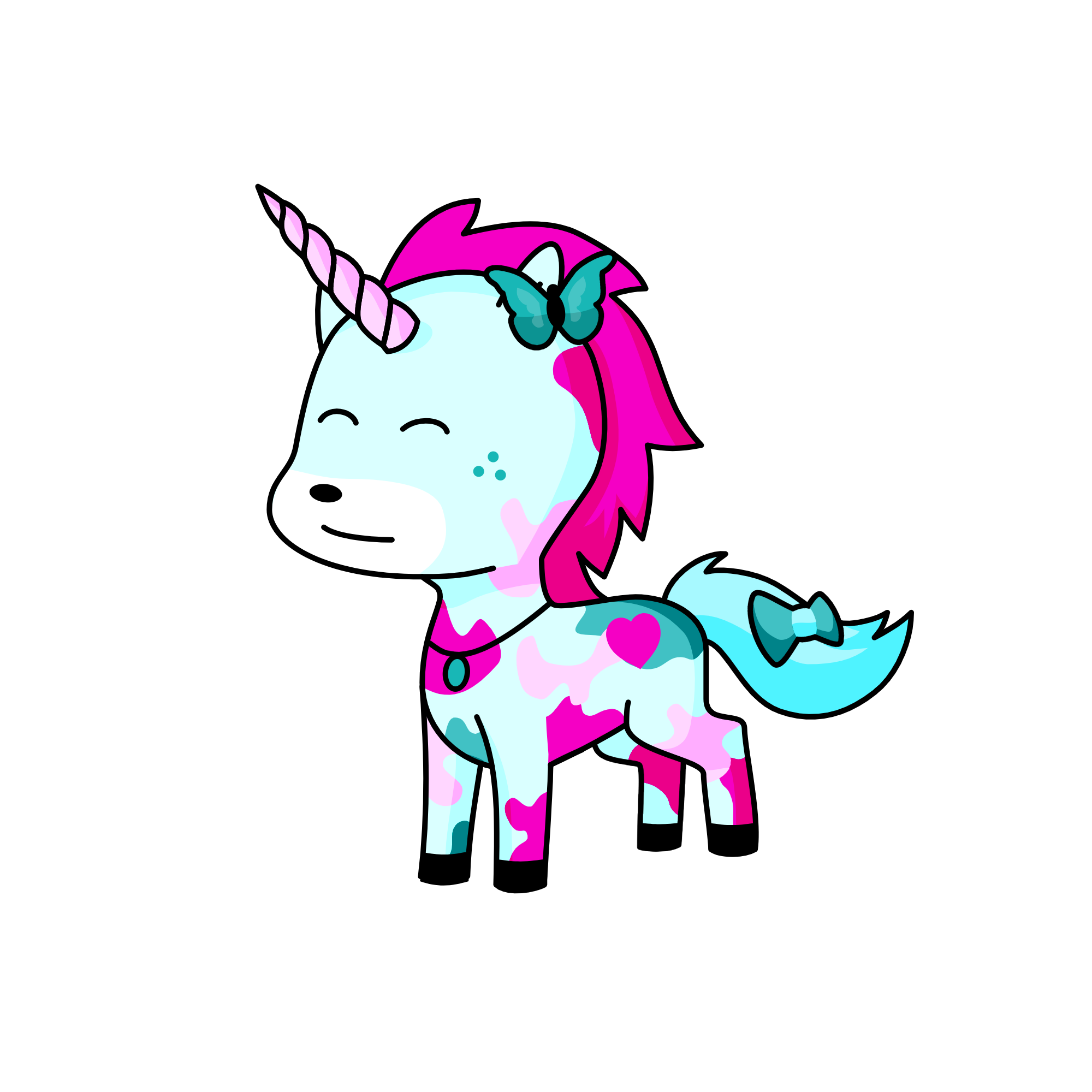 FLUFFY, the unicorn
