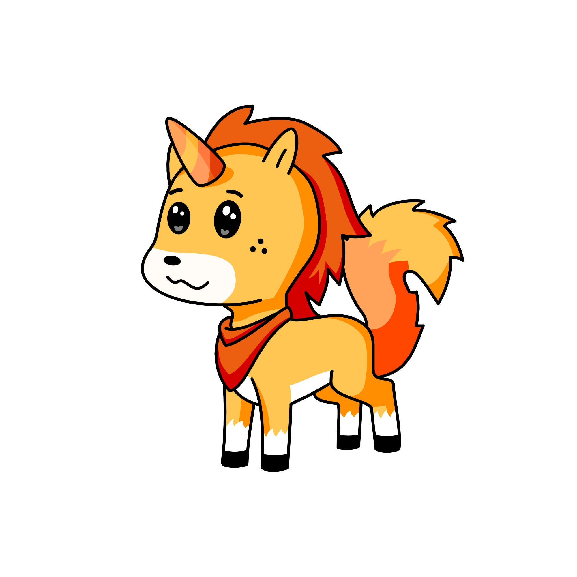 Fox , the unicorn