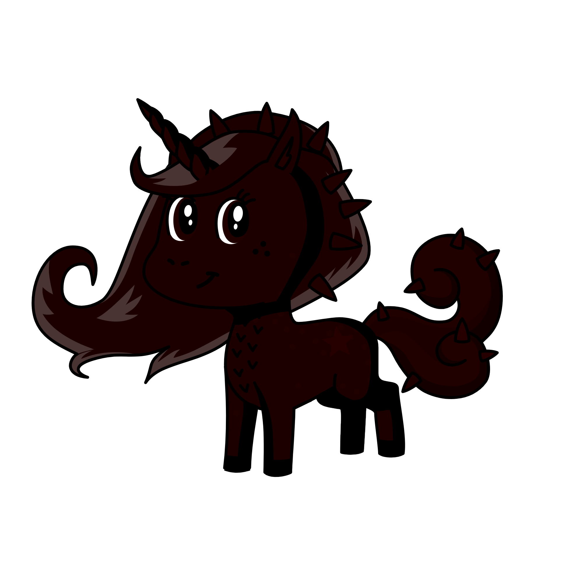 devils food cake, the unicorn