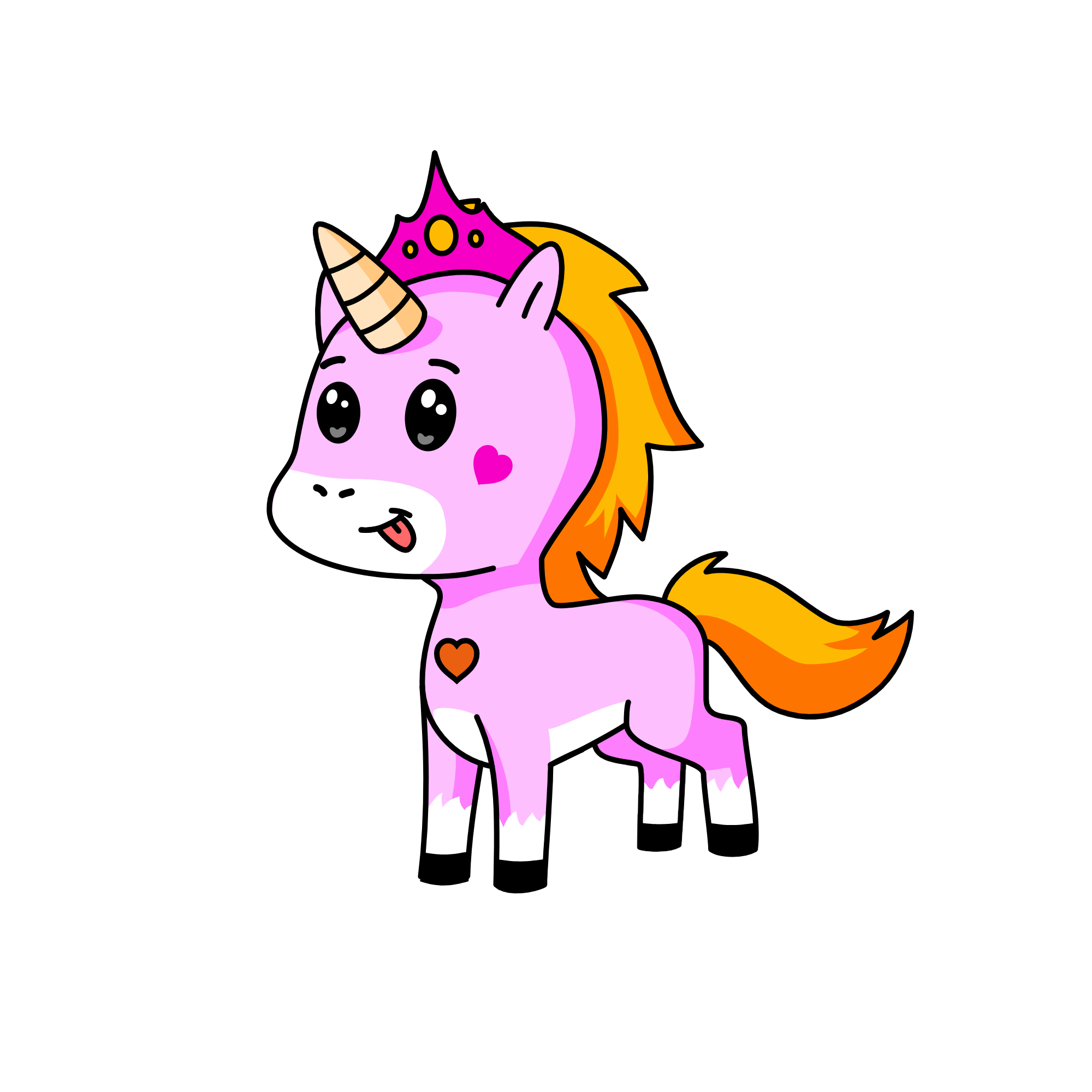 Blossom, the unicorn