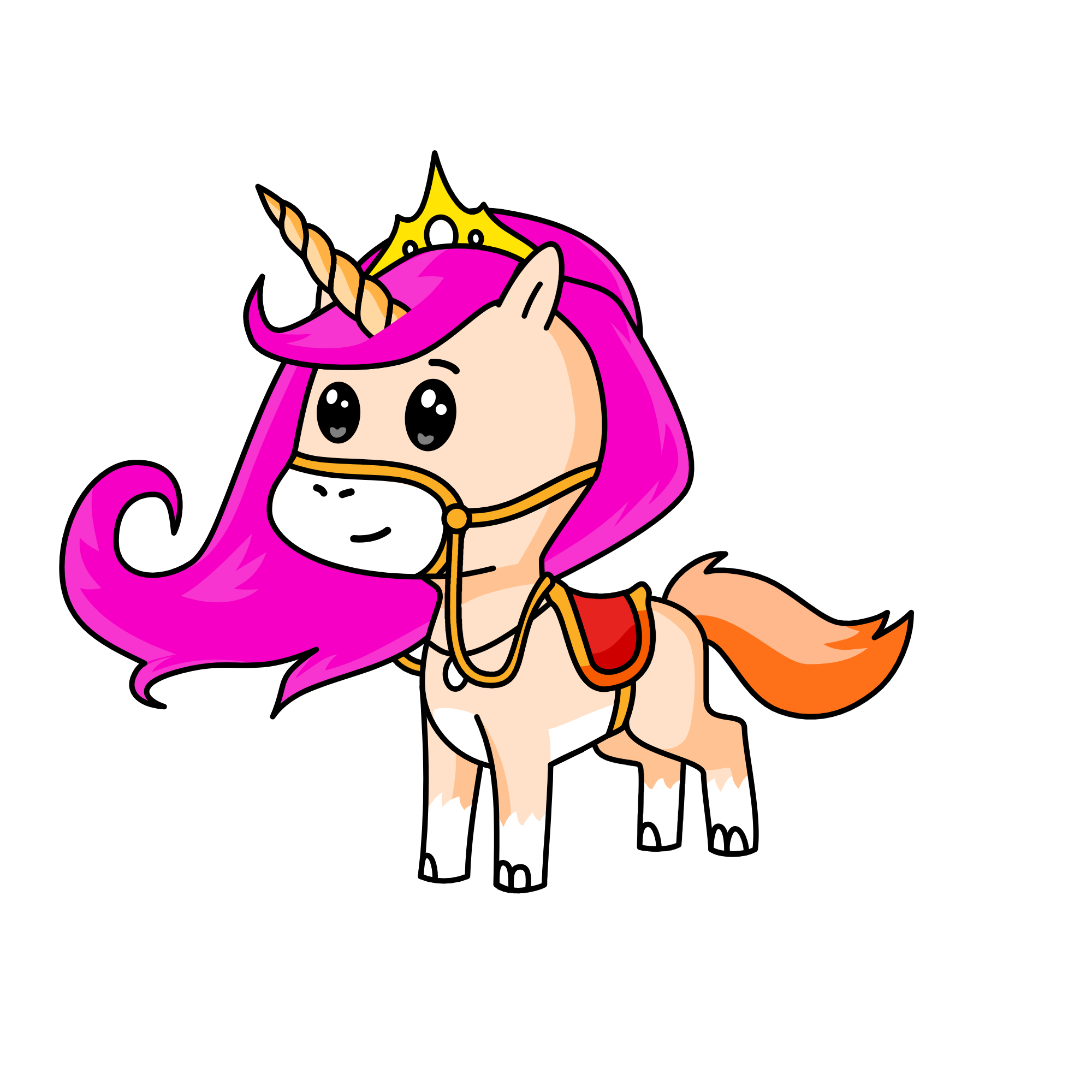 Rosy, the unicorn
