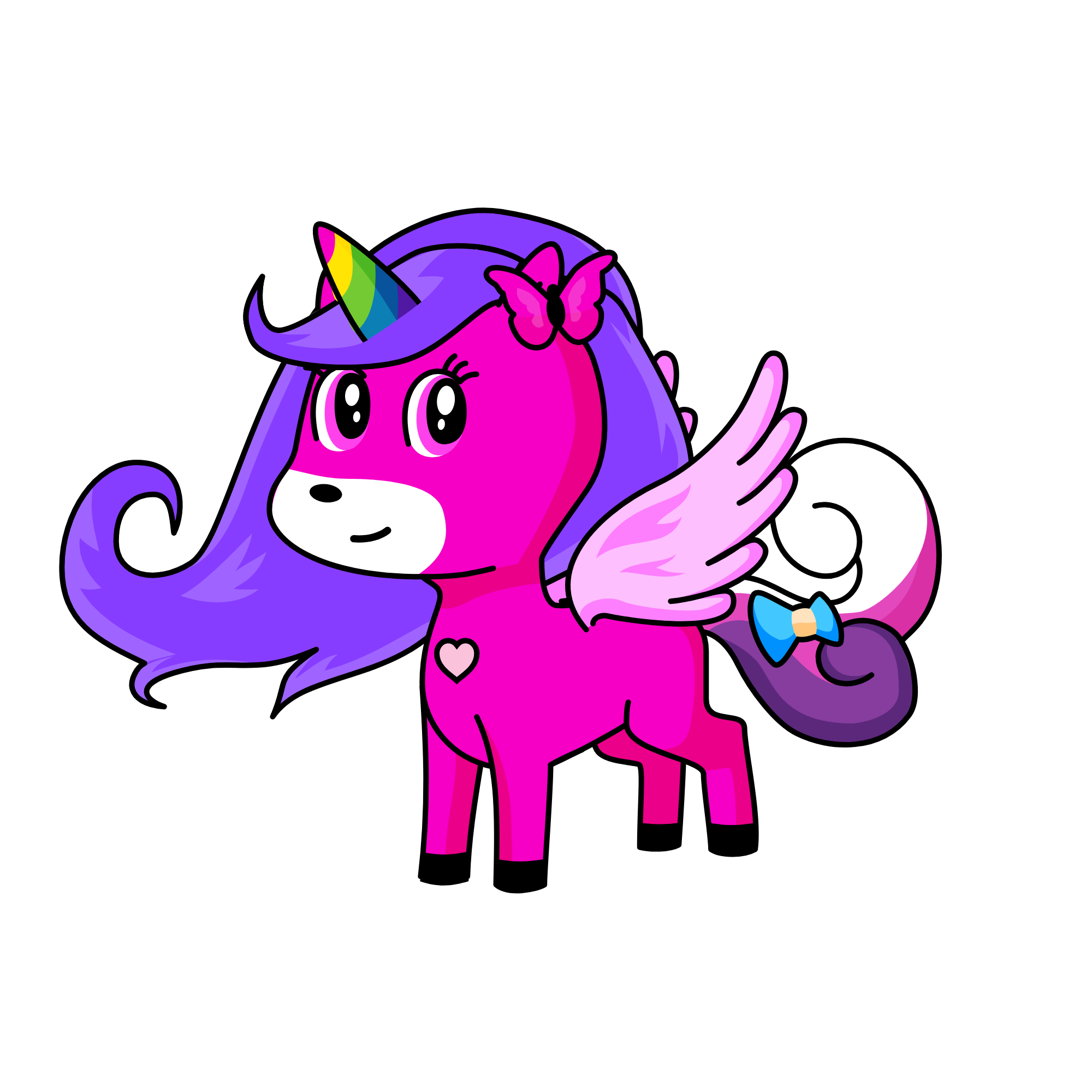 nanahanie, the unicorn