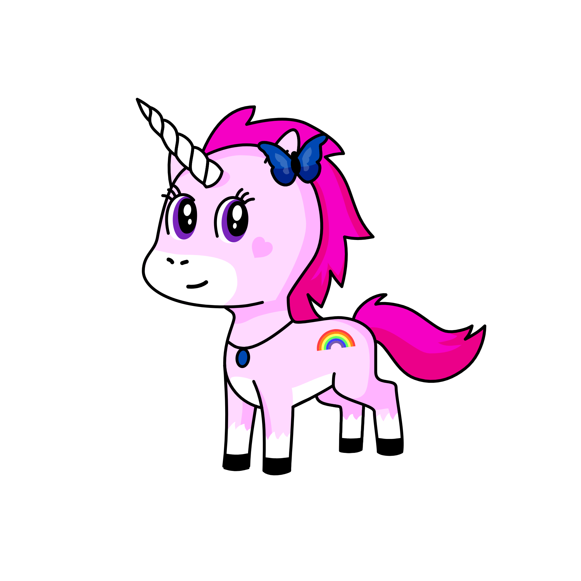 Pastel, the unicorn