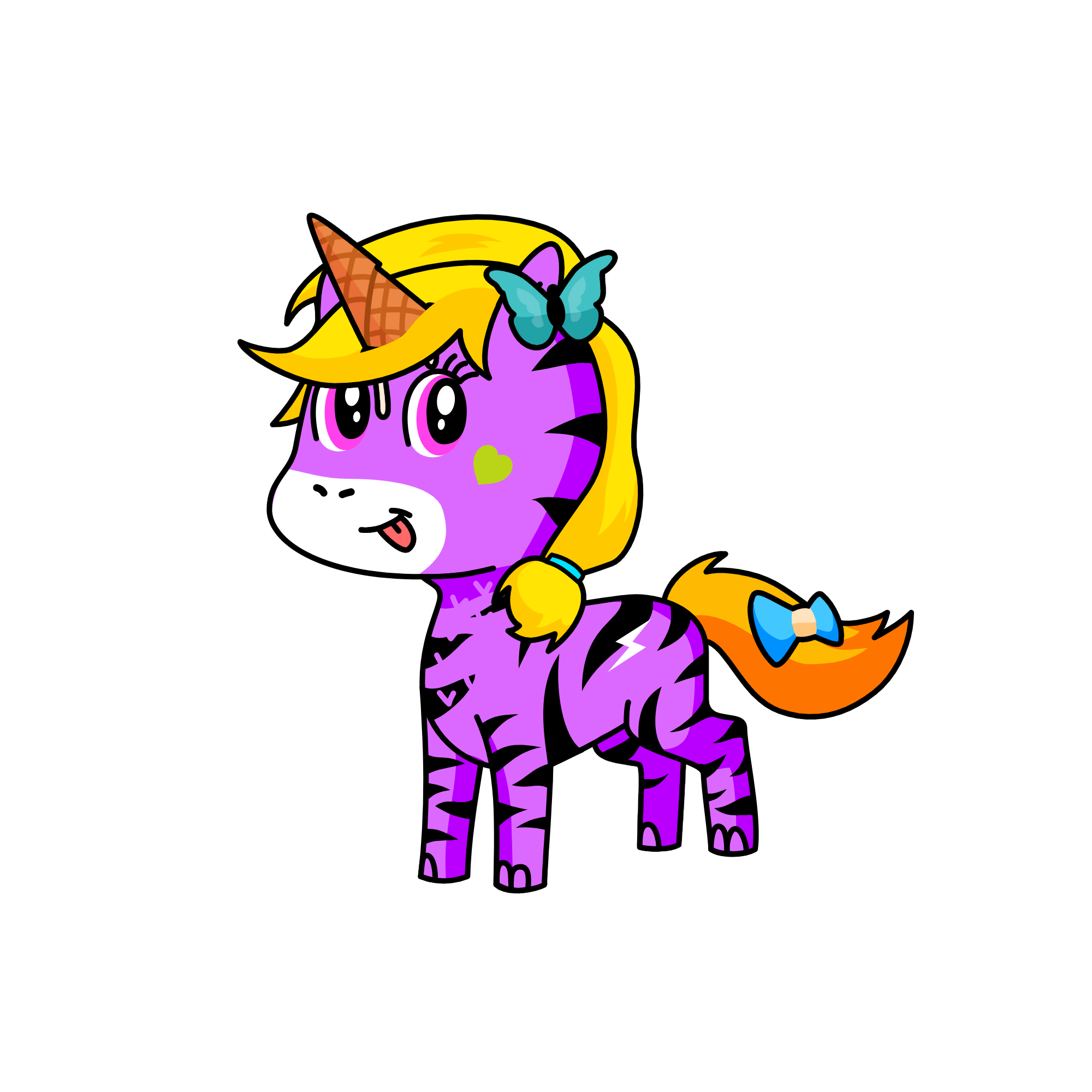 fizzle pop berry twist, the unicorn