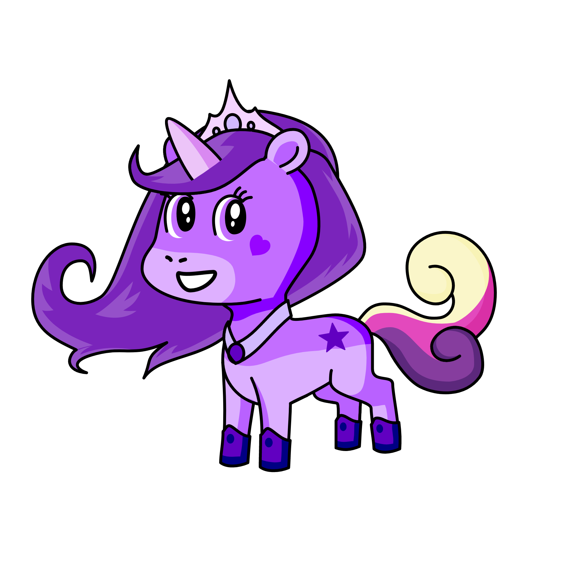 QUEEN UNI, the unicorn