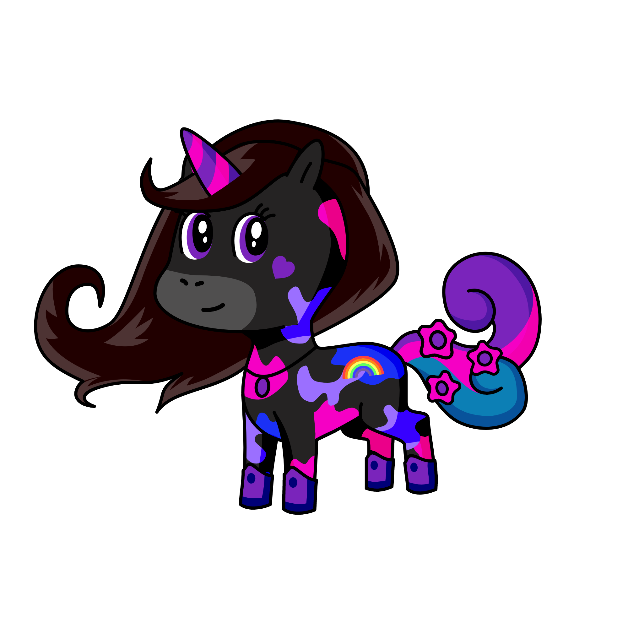 Night, the unicorn