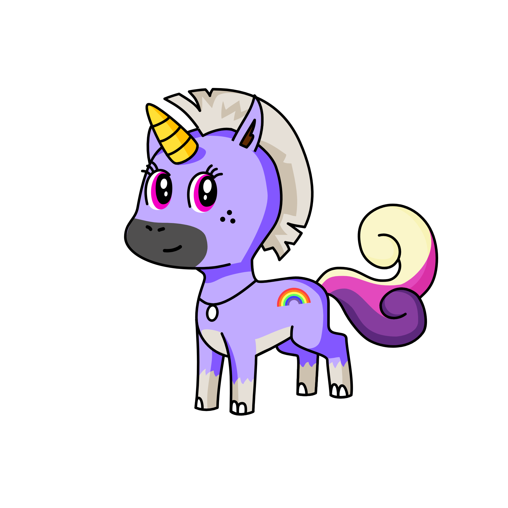 T, the unicorn