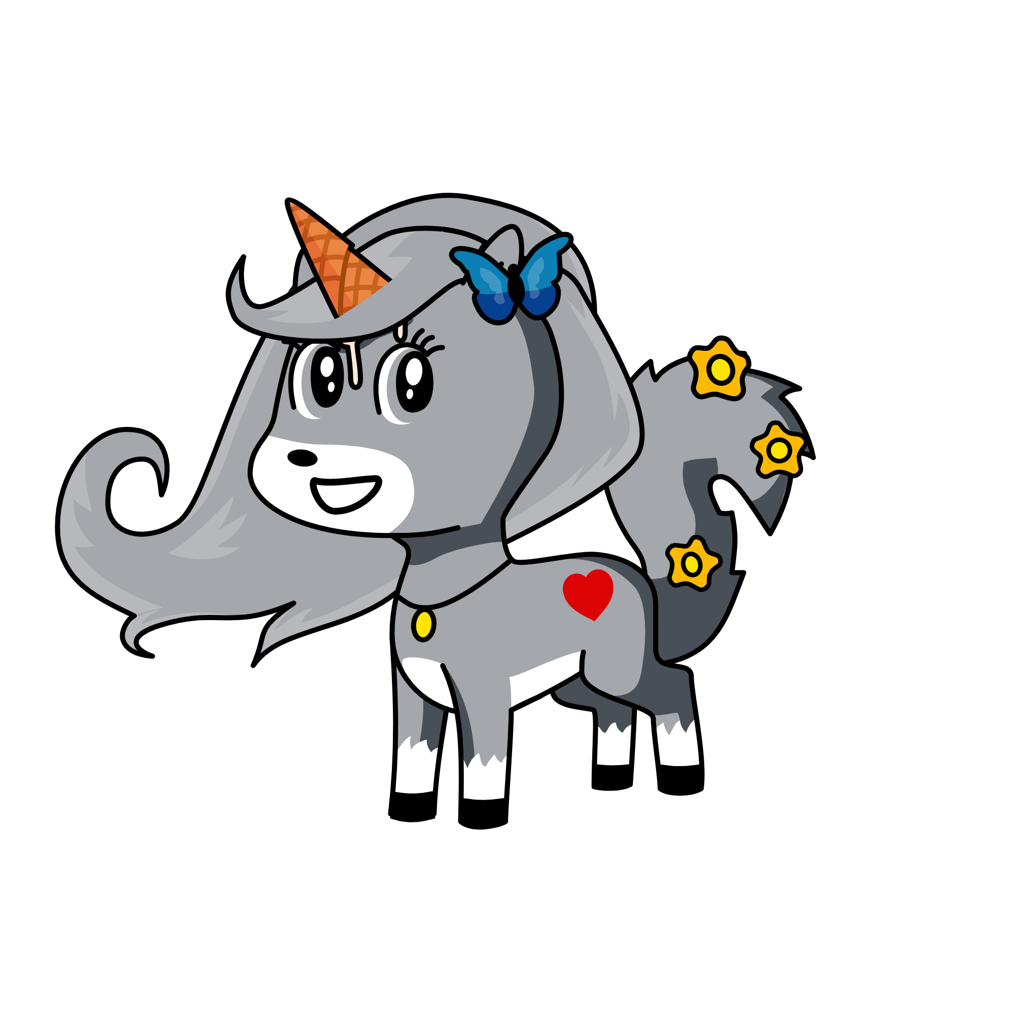 wolfy, the unicorn