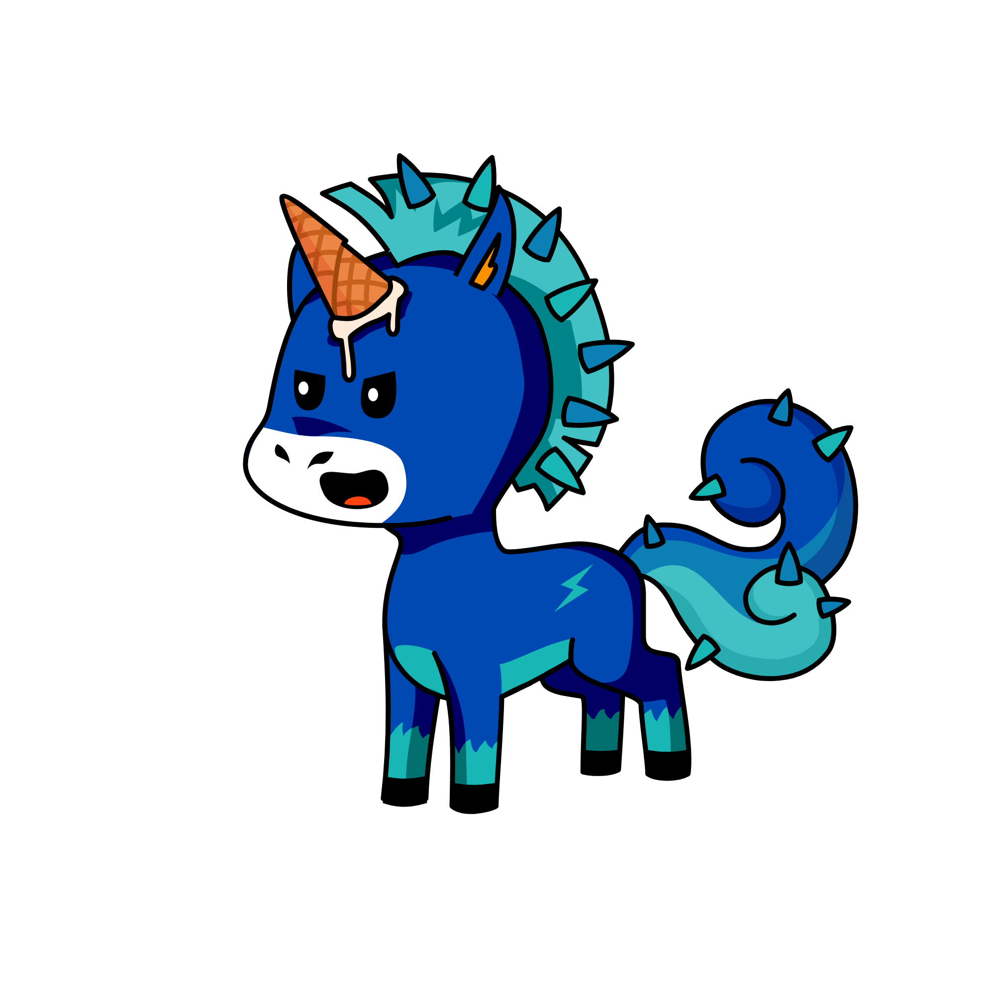 Icey, the unicorn