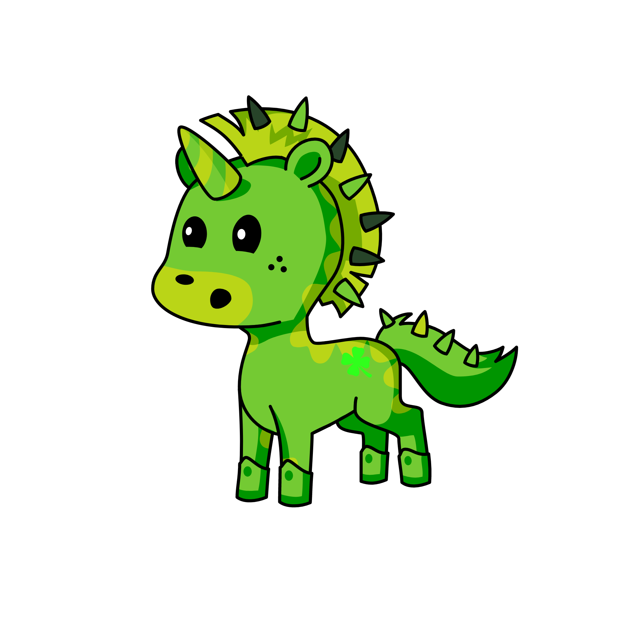 Clover, the unicorn