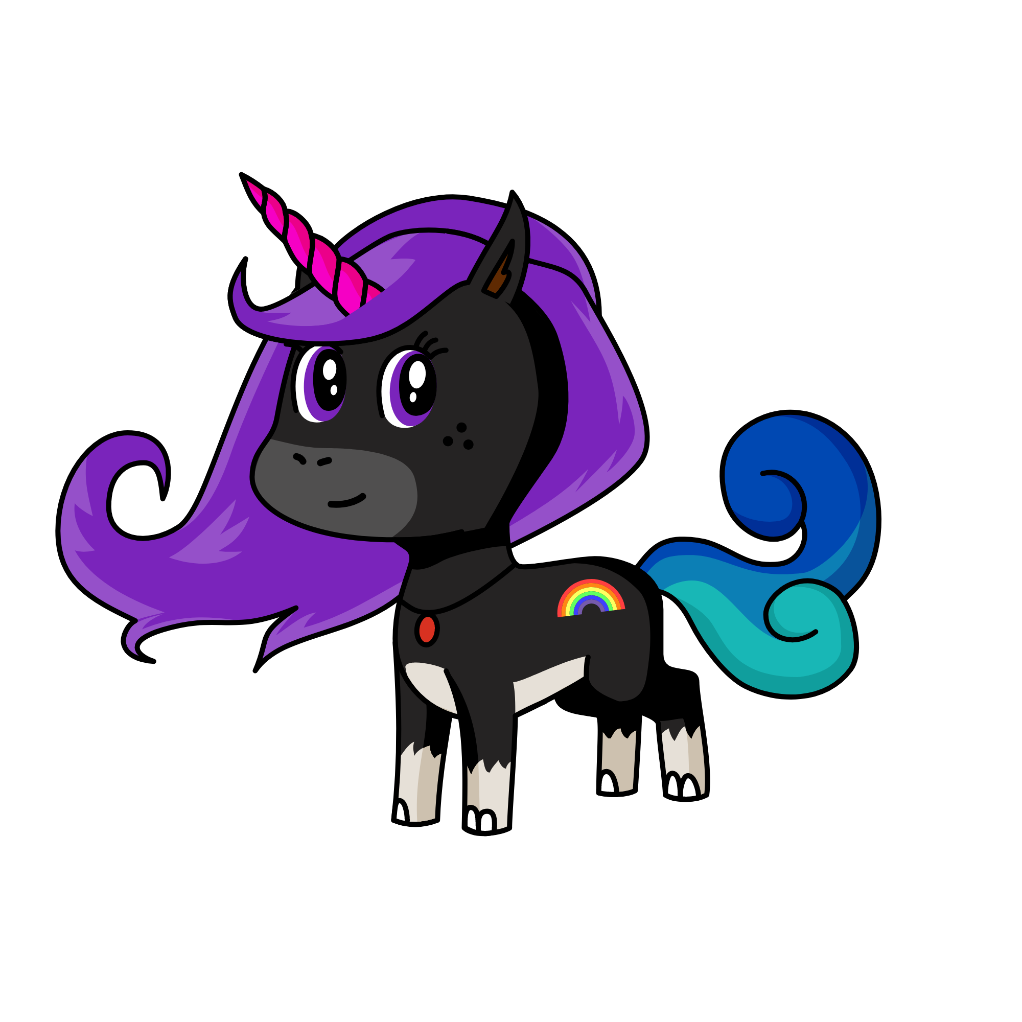 Night star, the unicorn