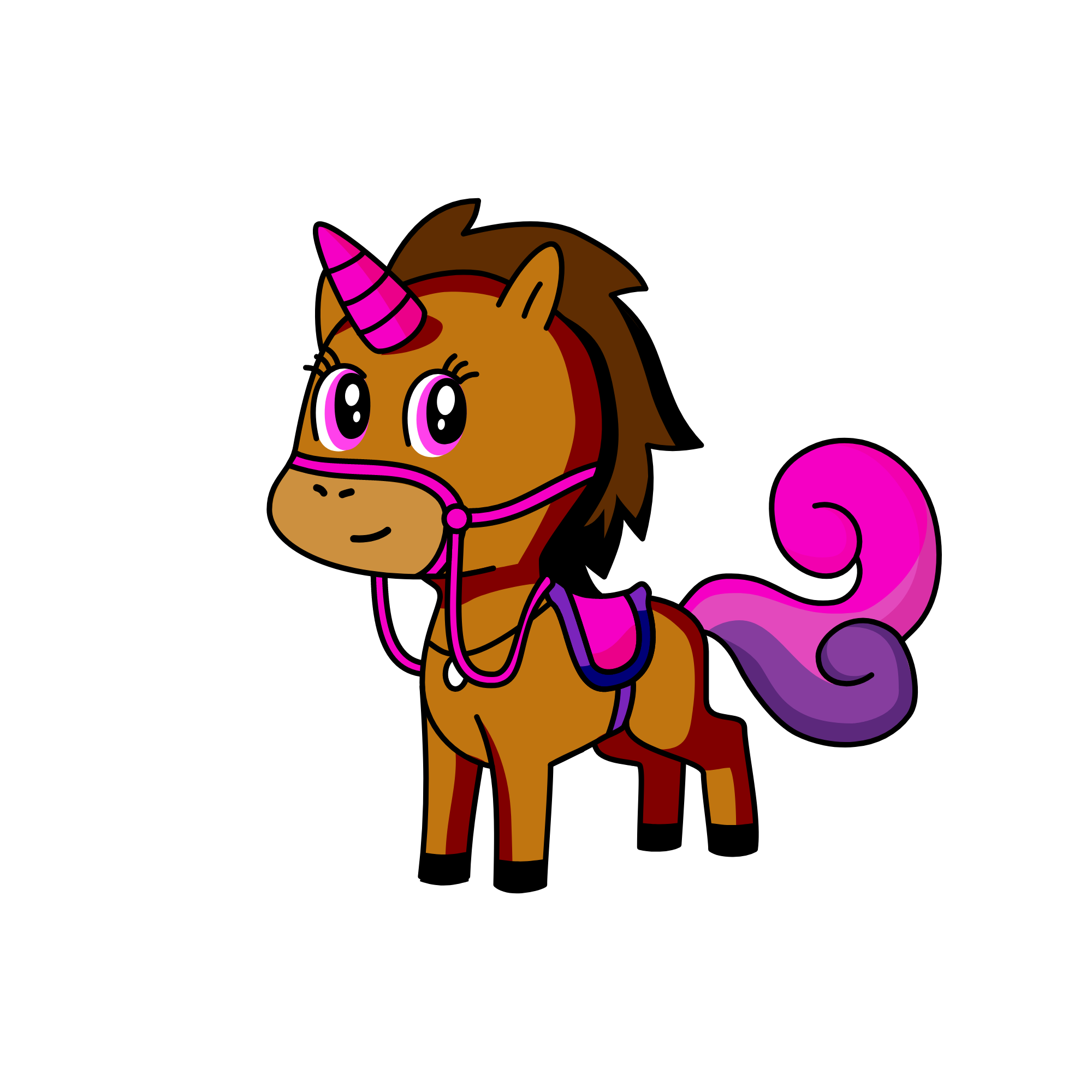 Peppy, the unicorn