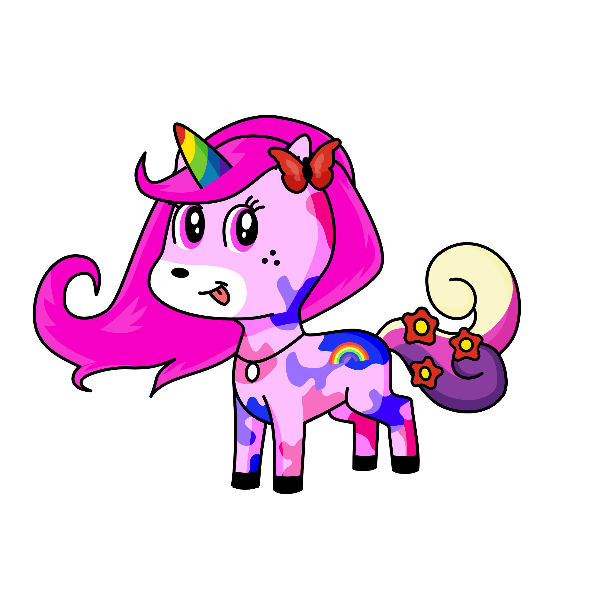 Puffy, the unicorn