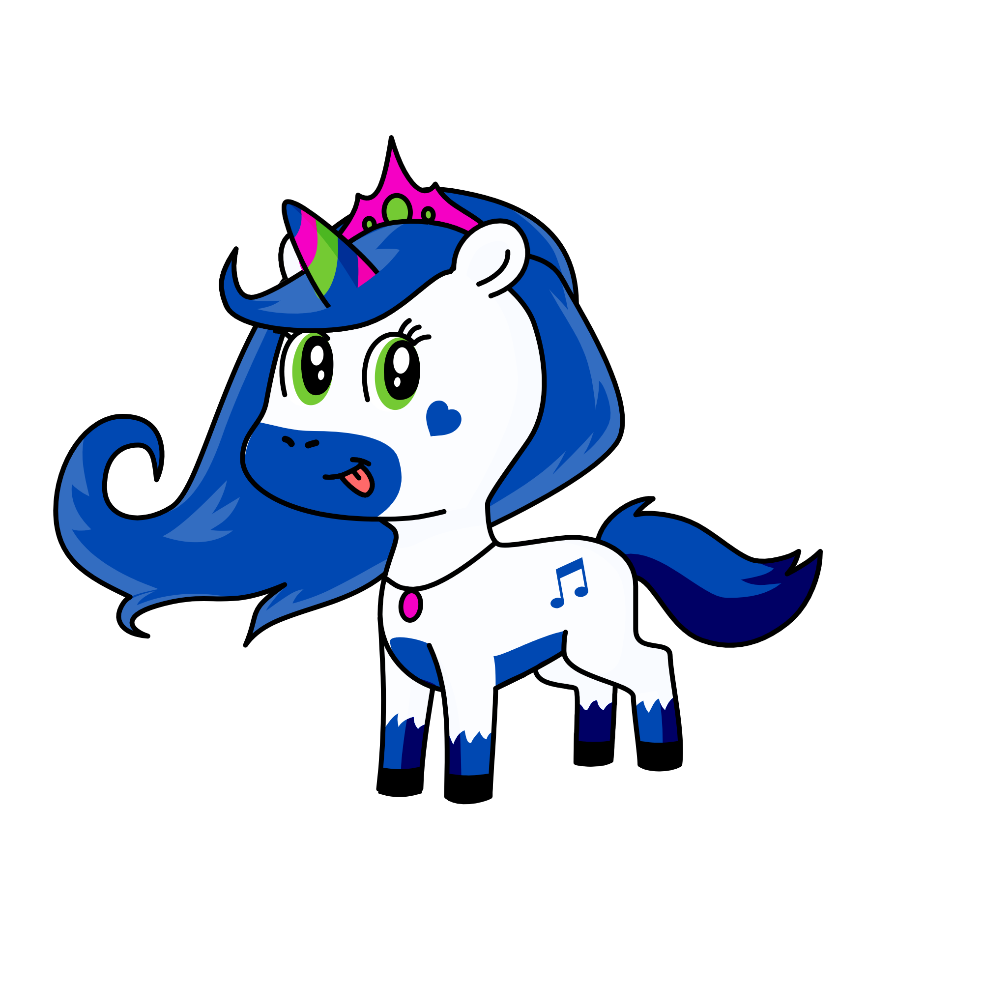 Starburst, the unicorn