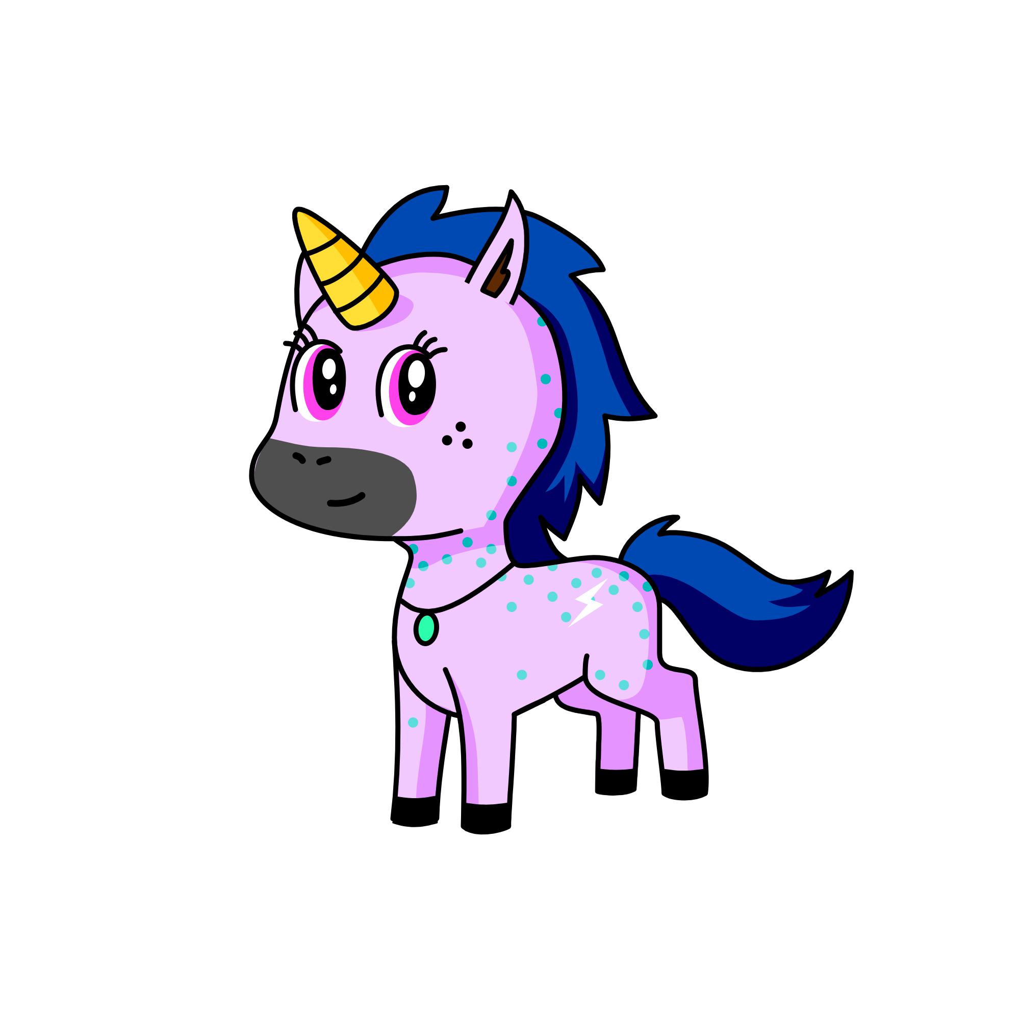 Luna, the unicorn
