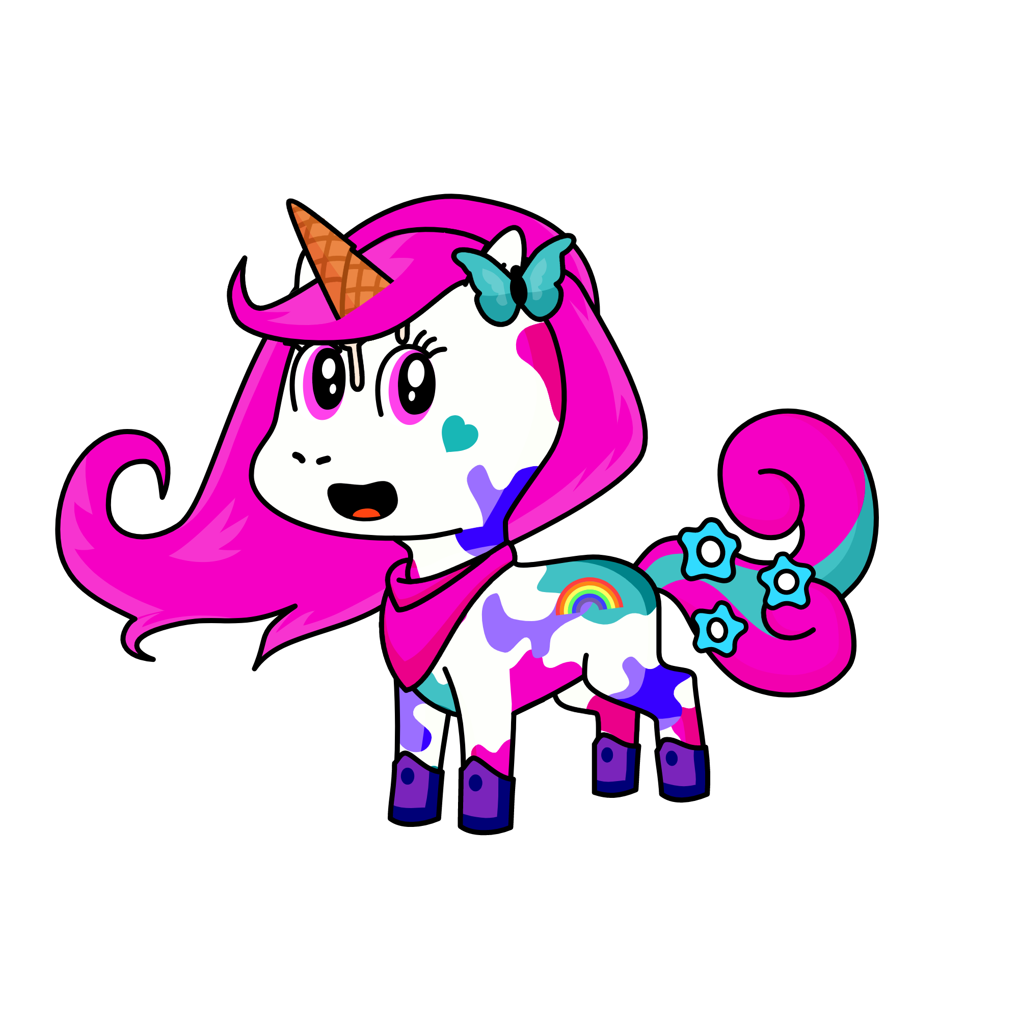 Rainbow🌈, the unicorn