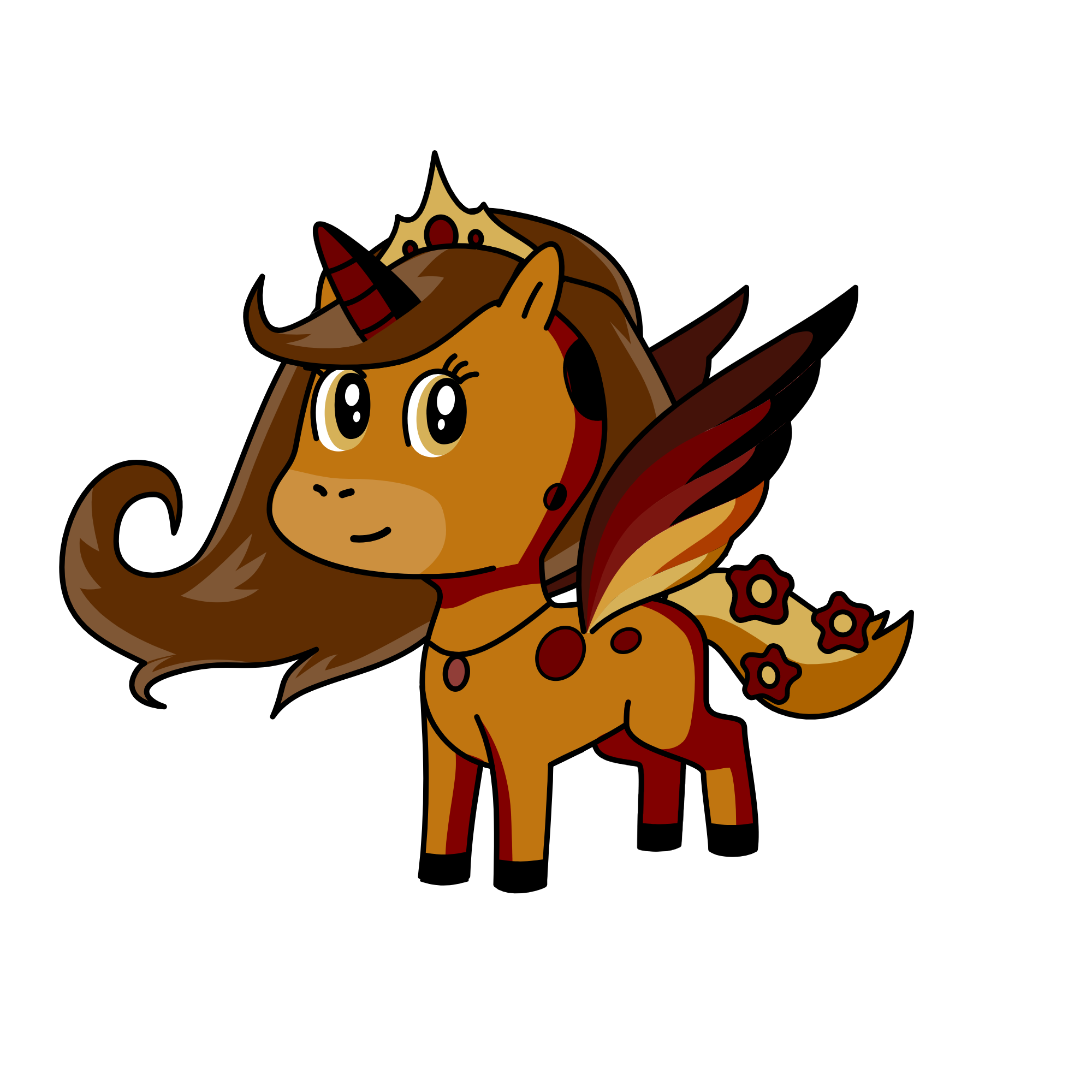 Choco, the unicorn