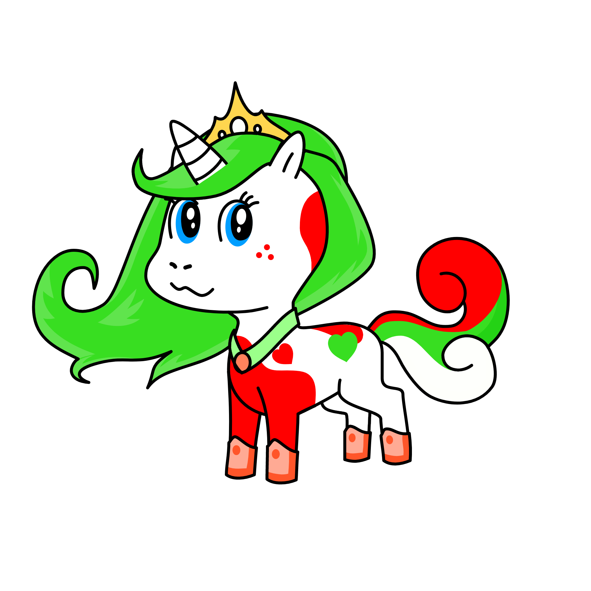 Misletoe, the unicorn