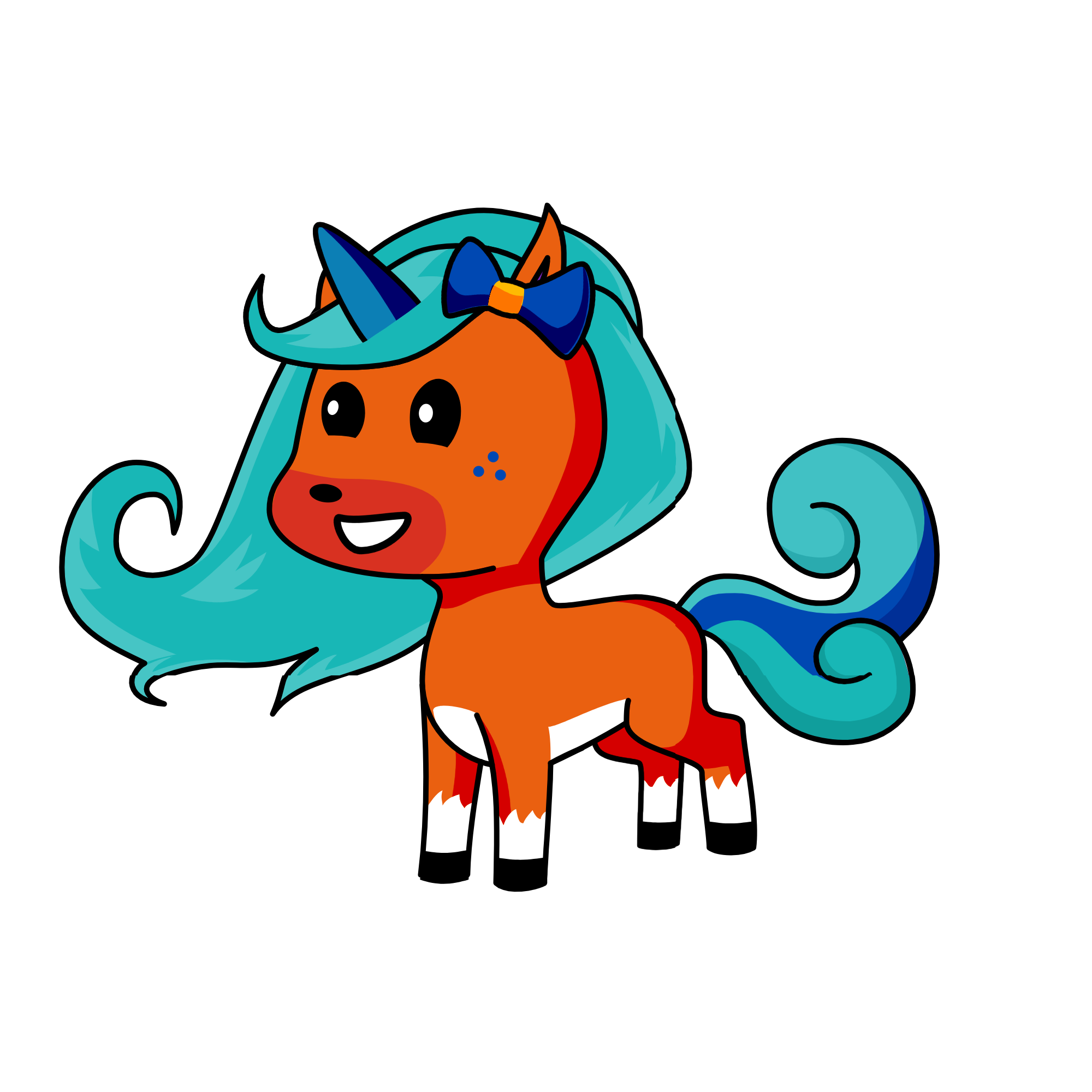 Midnight, the unicorn