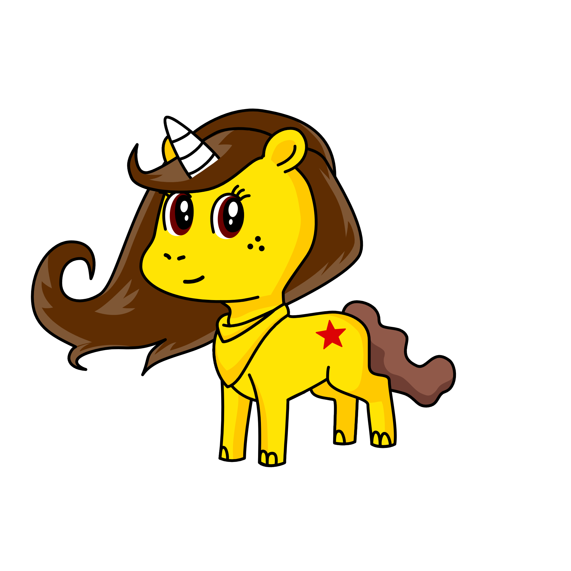 Bee, the unicorn