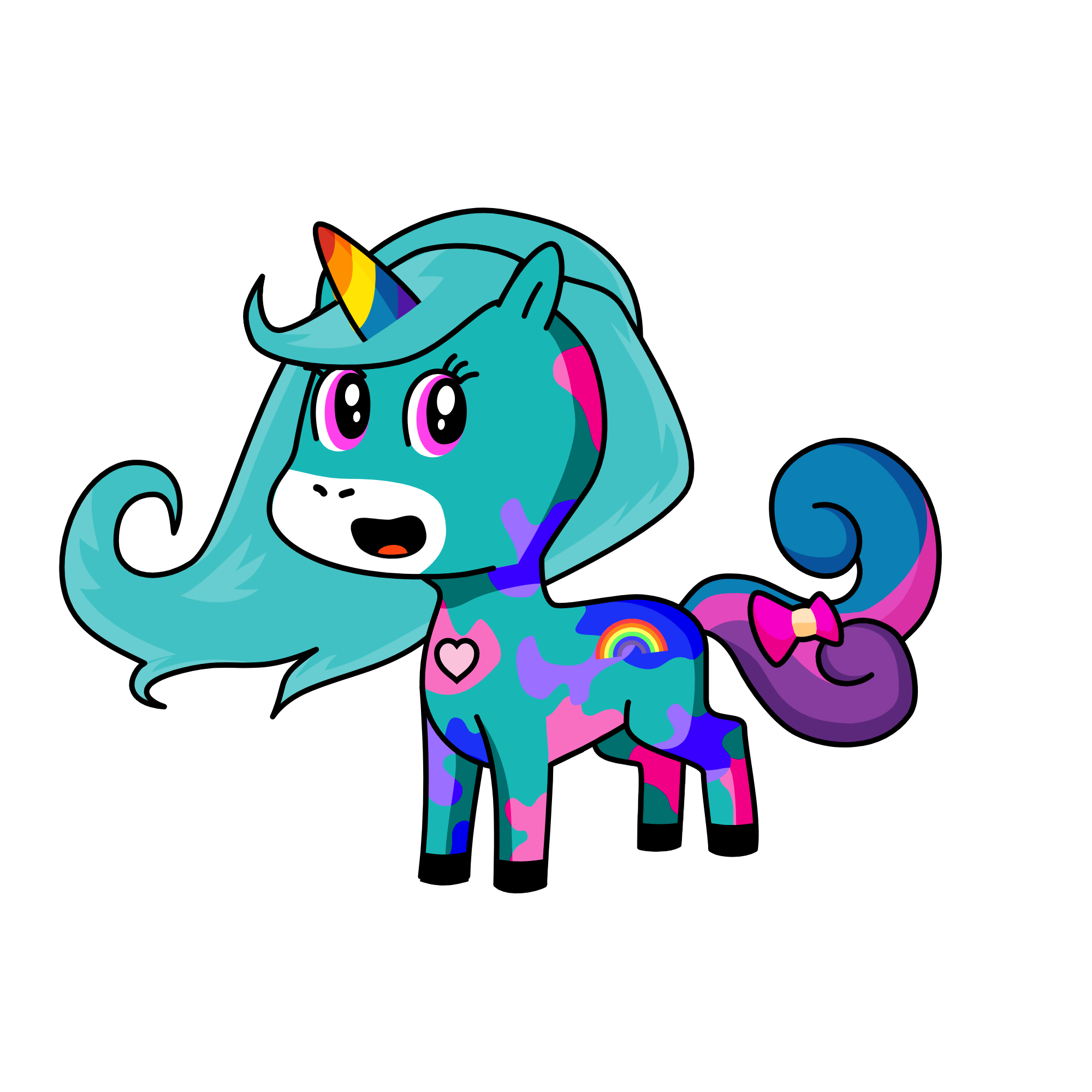 Janet, the unicorn