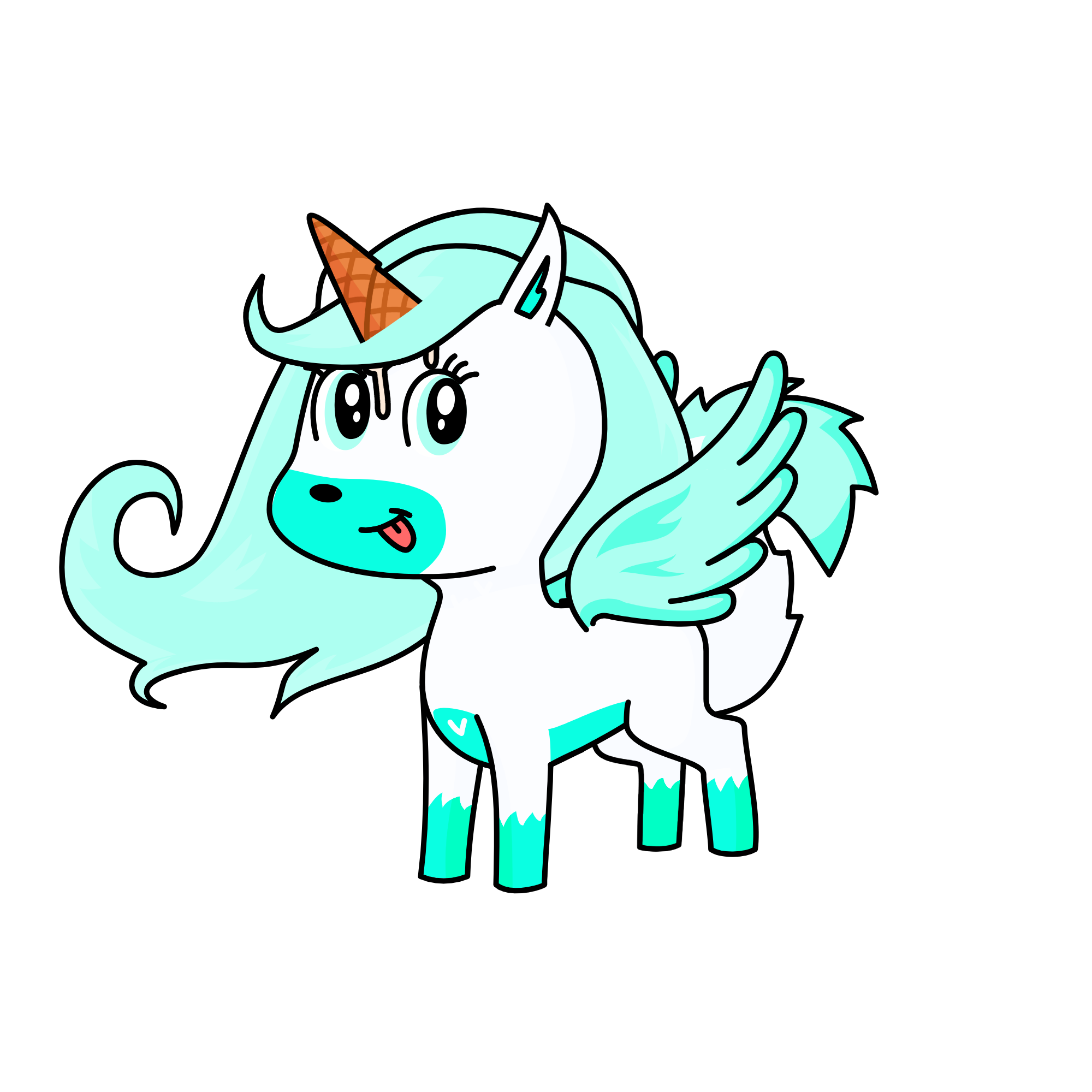 icey, the unicorn